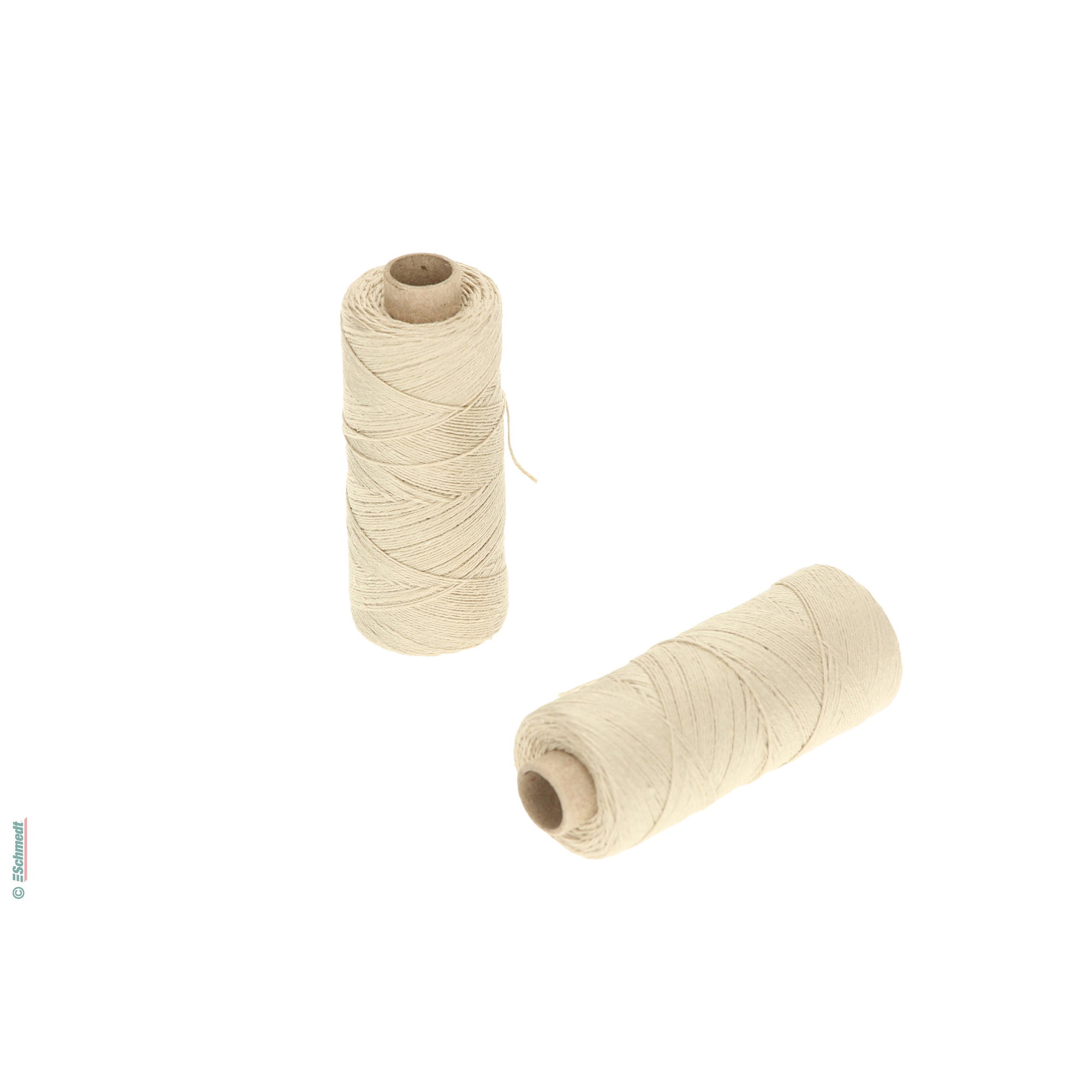 Hilo para coser a mano | de colores - Tamaño 18/3 - aprox. 0,55 mm - Color 14 - beige - para el cosido con hilo manual...