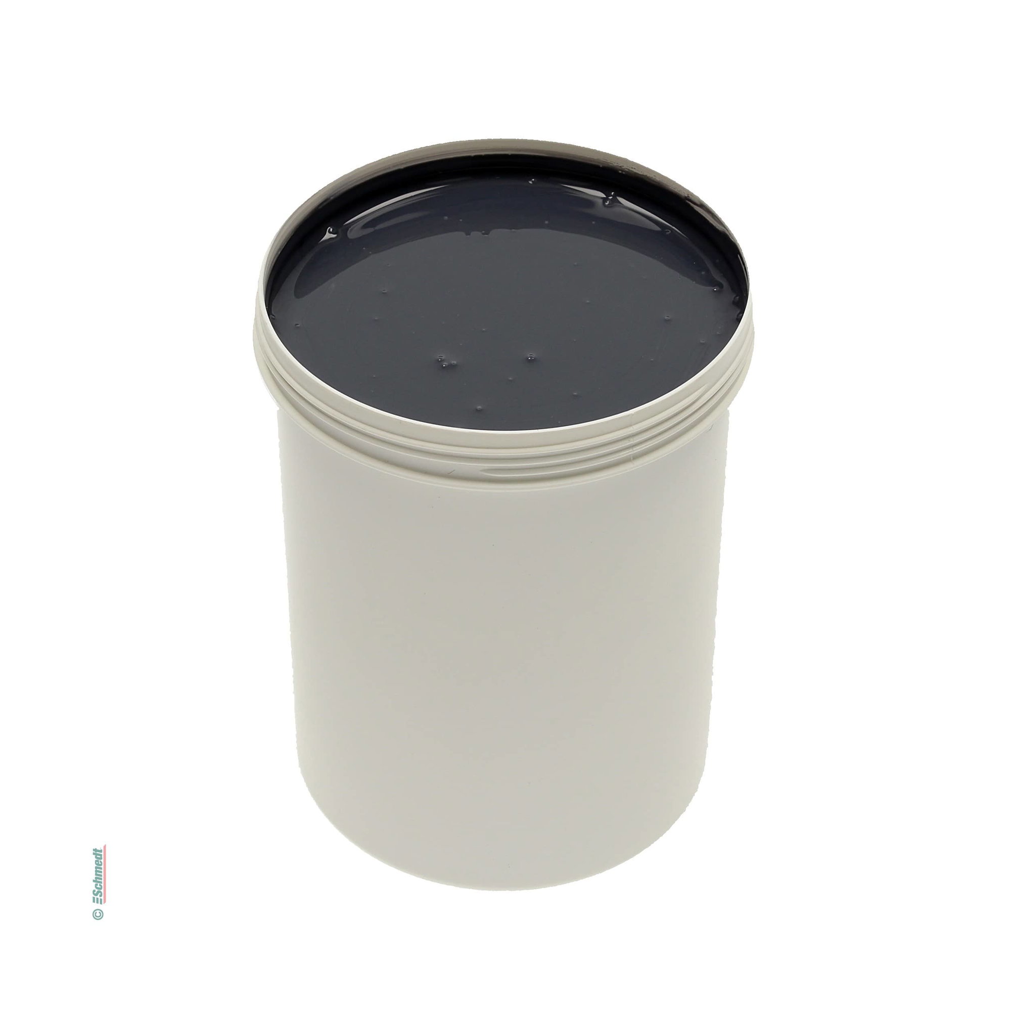 Peinture de colle - Couleur noir - Contenu Bouteille / 100 ml - pour teindre colles à dispersion comme p. ex. pour bloc-notes ou livres à do... - image-2