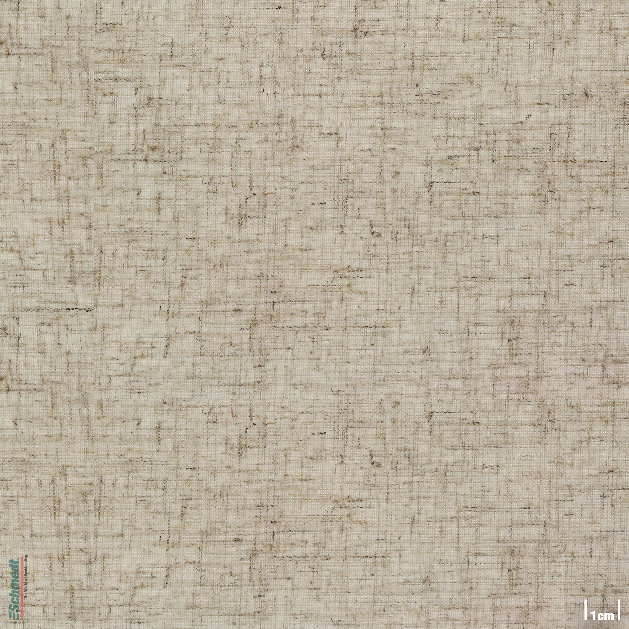 Toile écrue - Couleur 002 - blanc/marron - Applications: pour livres, agendas, classeurs, chemises, boîtes, étuis, coffrets cadeaux, reliure...