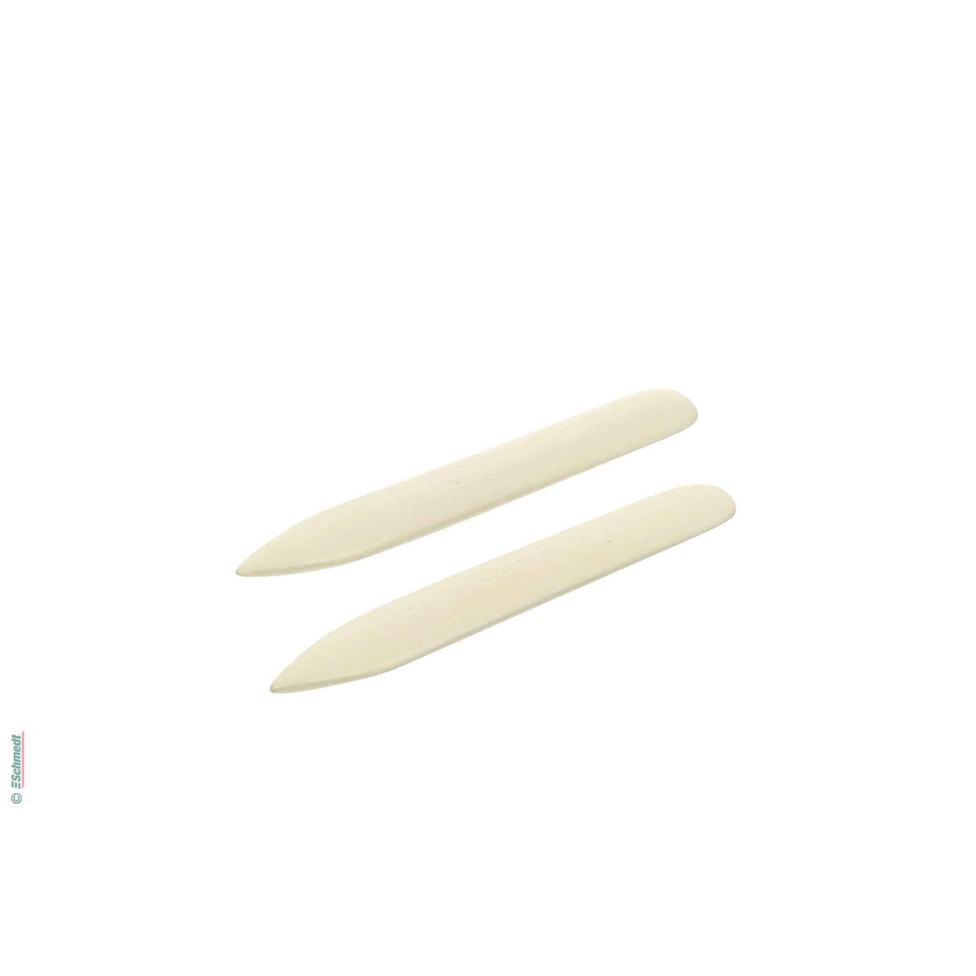 Bonefolder, pointed - Total length (in mm) 120 - essential tool for bookbinders and conservators for making strong sharp creases in paper, p...