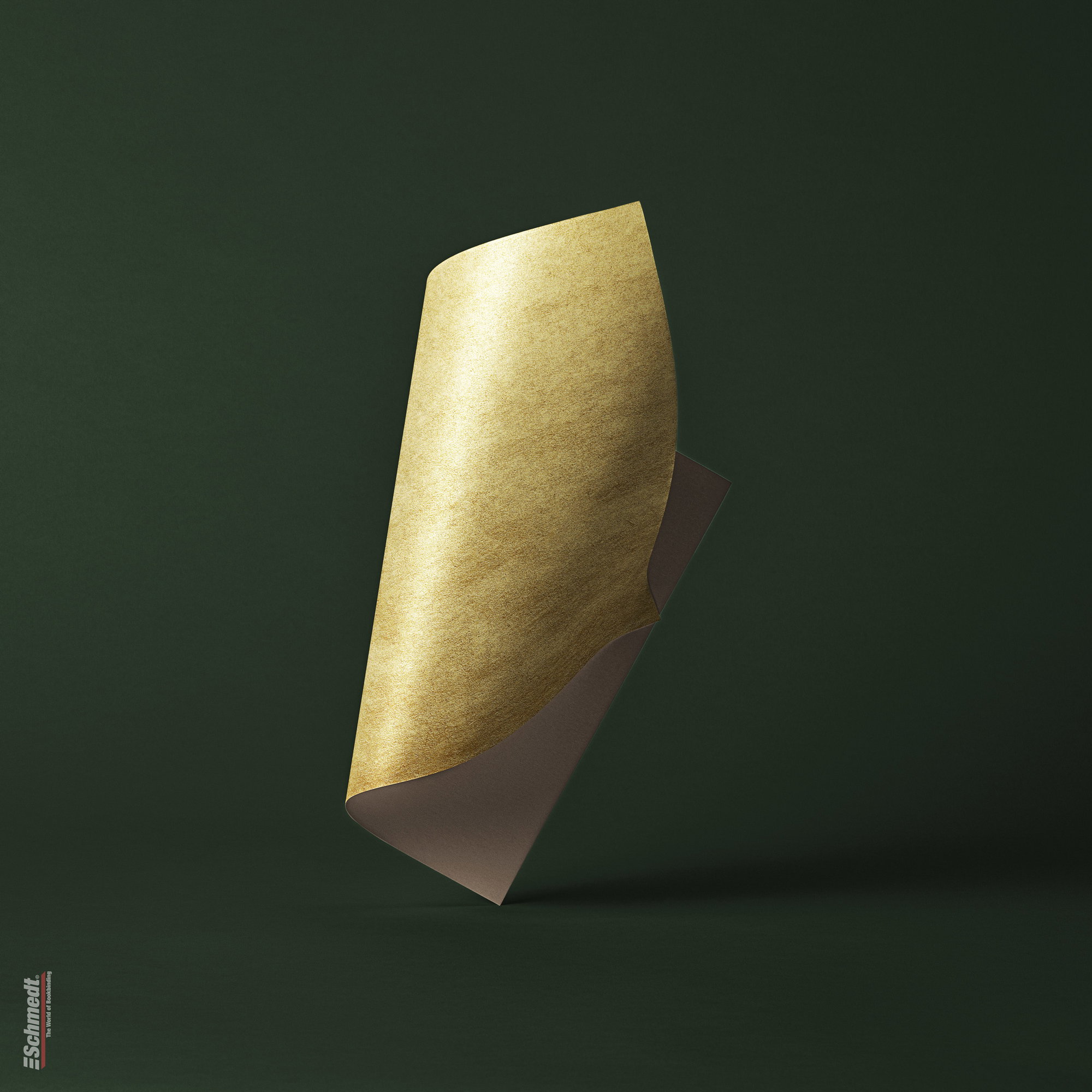 Nobilis • papel metalizado • oro - Color 2001 - brillo de seda - liso - Aplicación: papel de recubrimiento para libros, cajas, embalajes, or... - imagen-3