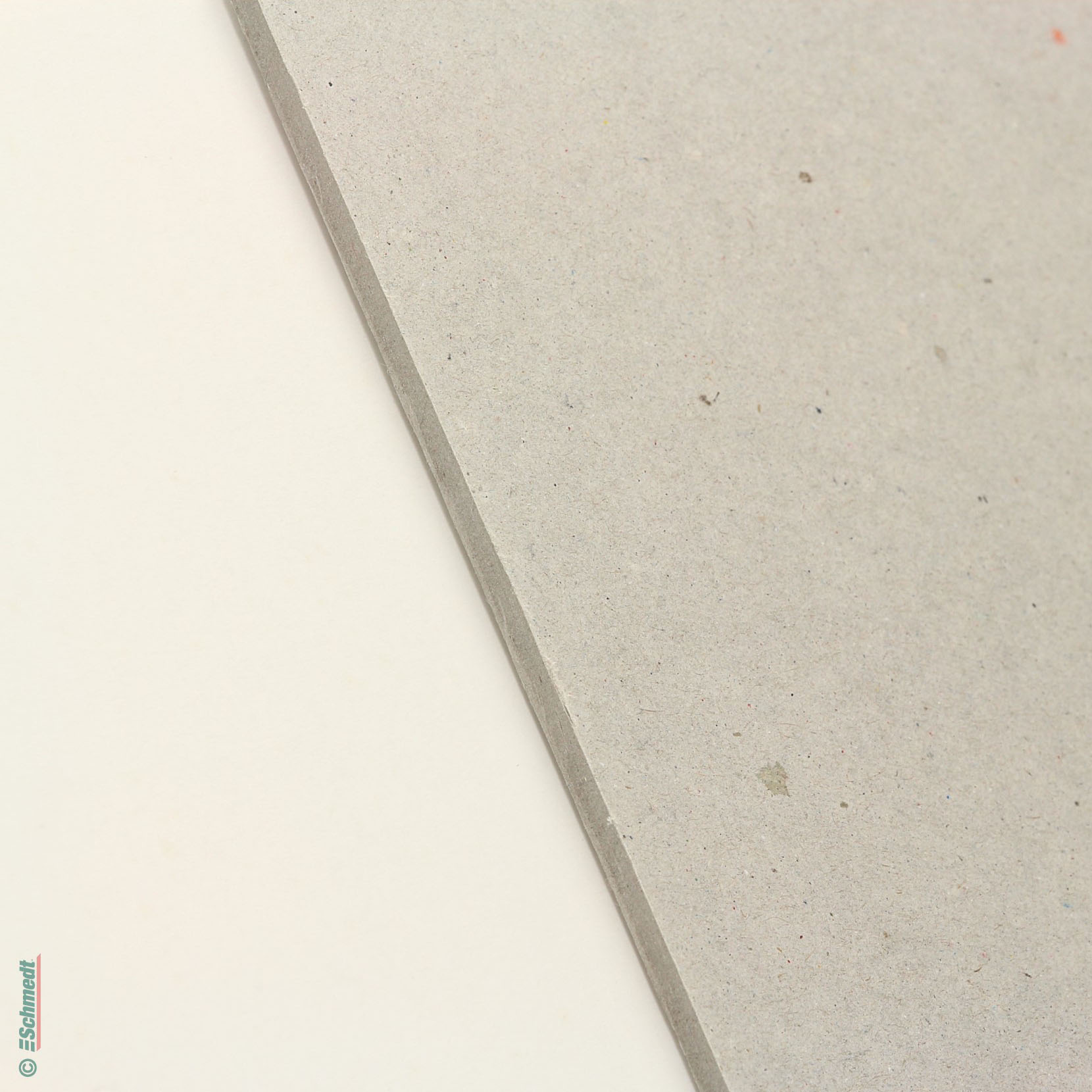 Cartón gris, 1a calidad  / venta en kilos - Formato: 76 x 103 cm - sentido longitudinal - para la confección de libros de tapa dura (cartone... - imagen-2