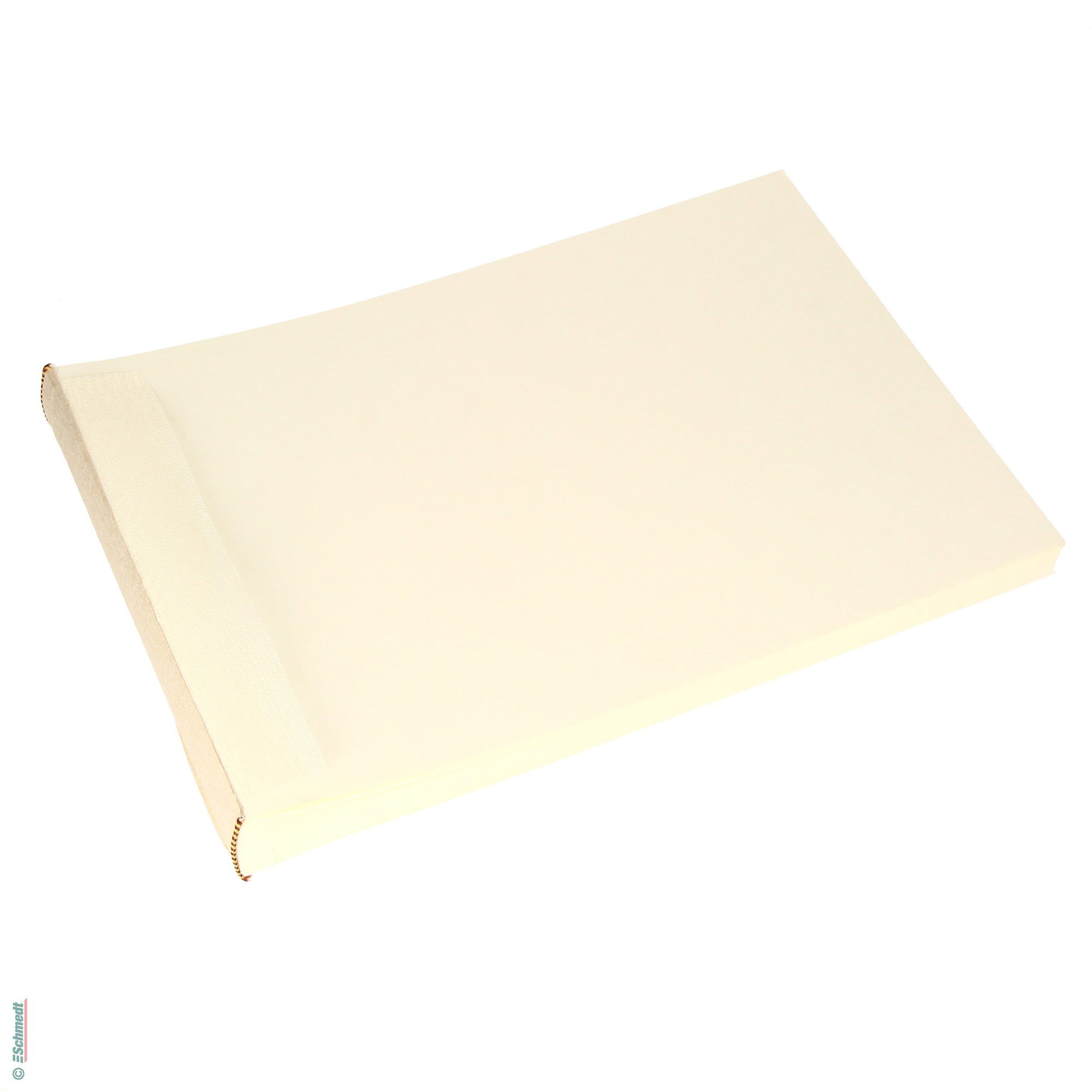 Photo album blanks - Colour ivory - Dimensions 350 x 245 mm (W x H) - Blank (empty) photoalbum to make a photo album with an individual hard... - image-1
