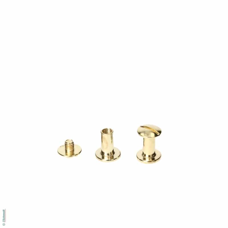 Binding screws standard quality - Filling height (in mm) 10 - Applications: With binding screws (screw posts), books, brochures and loose-le...