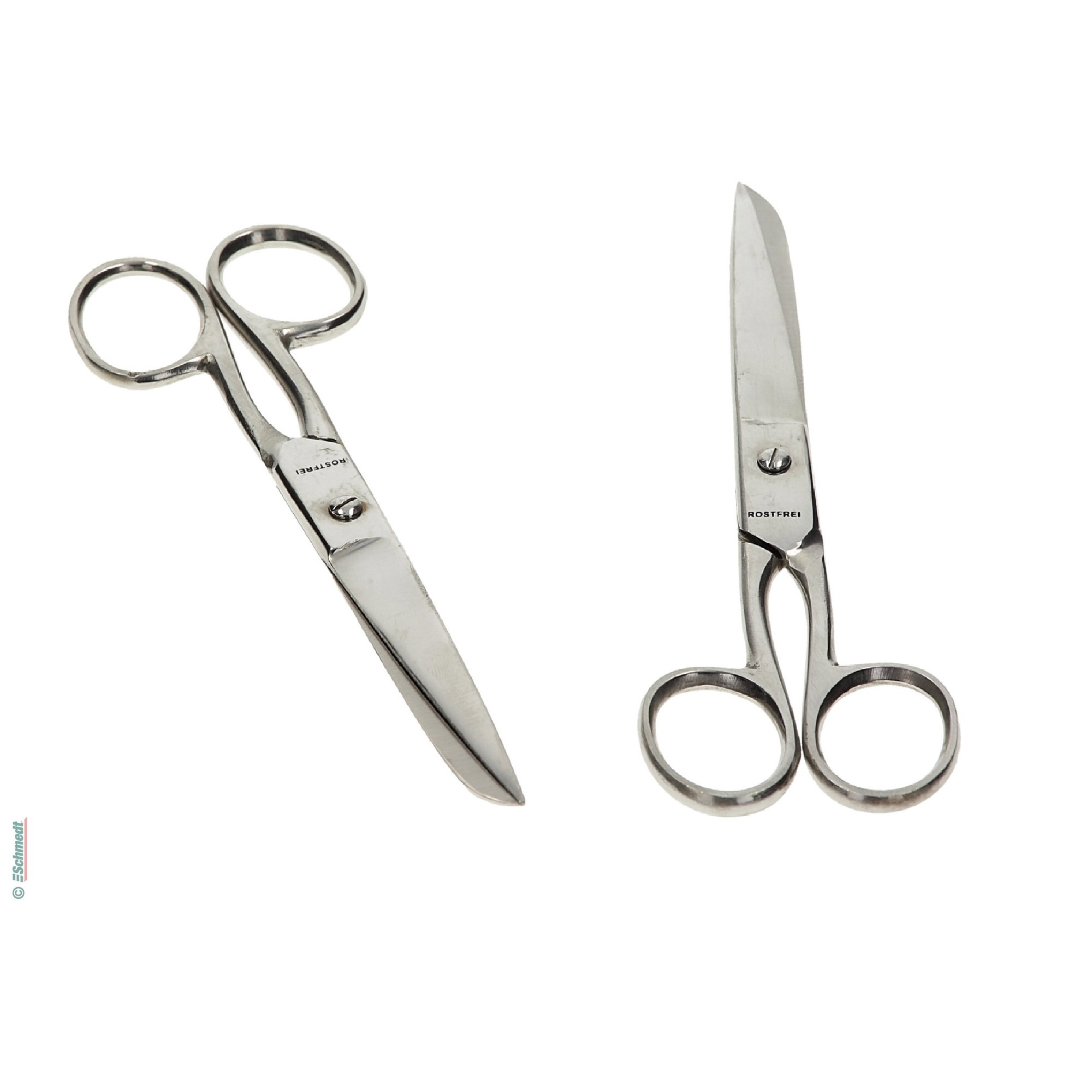Pocket scissors, pointed - nickel-plated - versatile use, suitable for many cutting jobs...