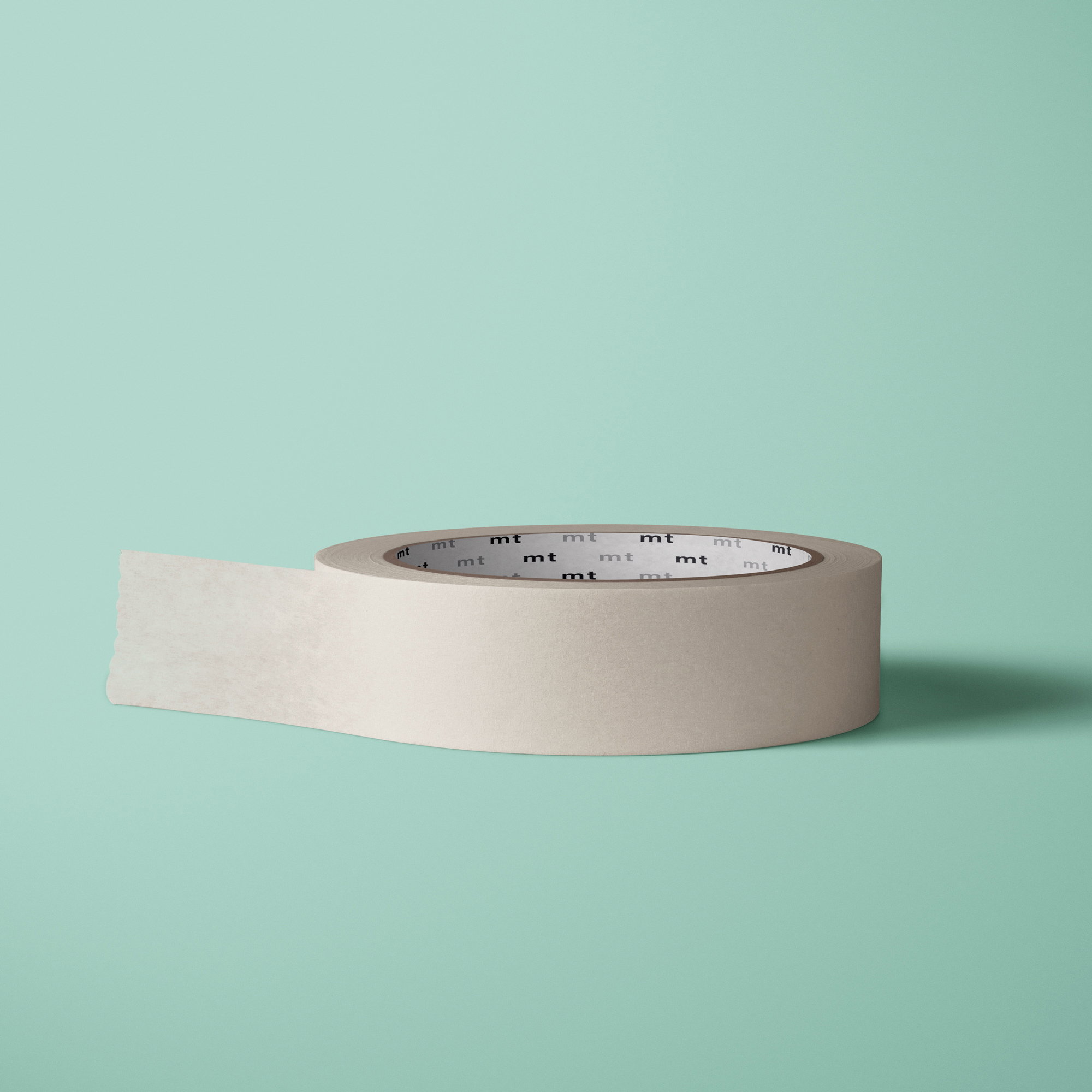 Washi Tape / Cinta adhesiva de enmascarar | Pastel - Color 27 - marrón - Aplicaciones: Decoración de álbumes de fotos, libros de recortes, r... - imagen-1