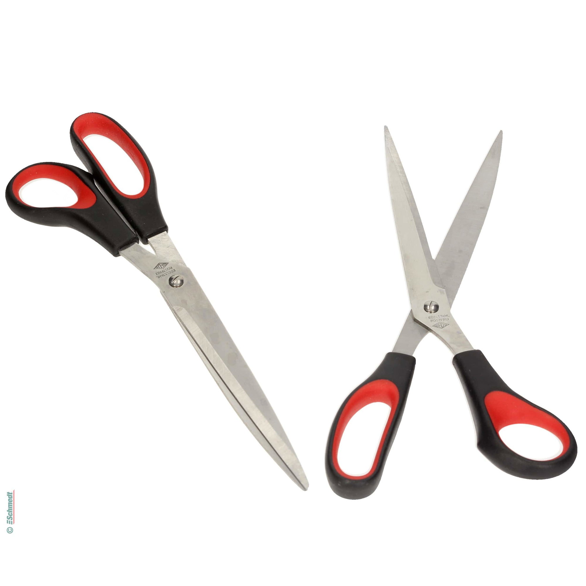 Multi-purpose scissors - with red rubber handles for comfortable grip... - image-1