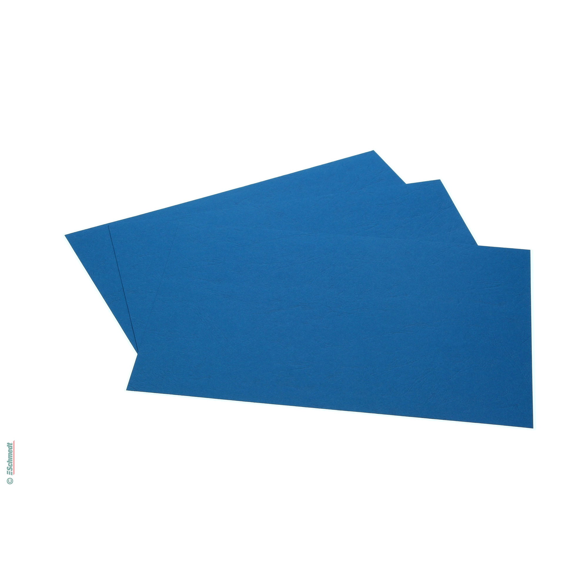 Back covers for ring bindings - Colour blue - to protect the back sheet and to stabilize bound documents... - image-2
