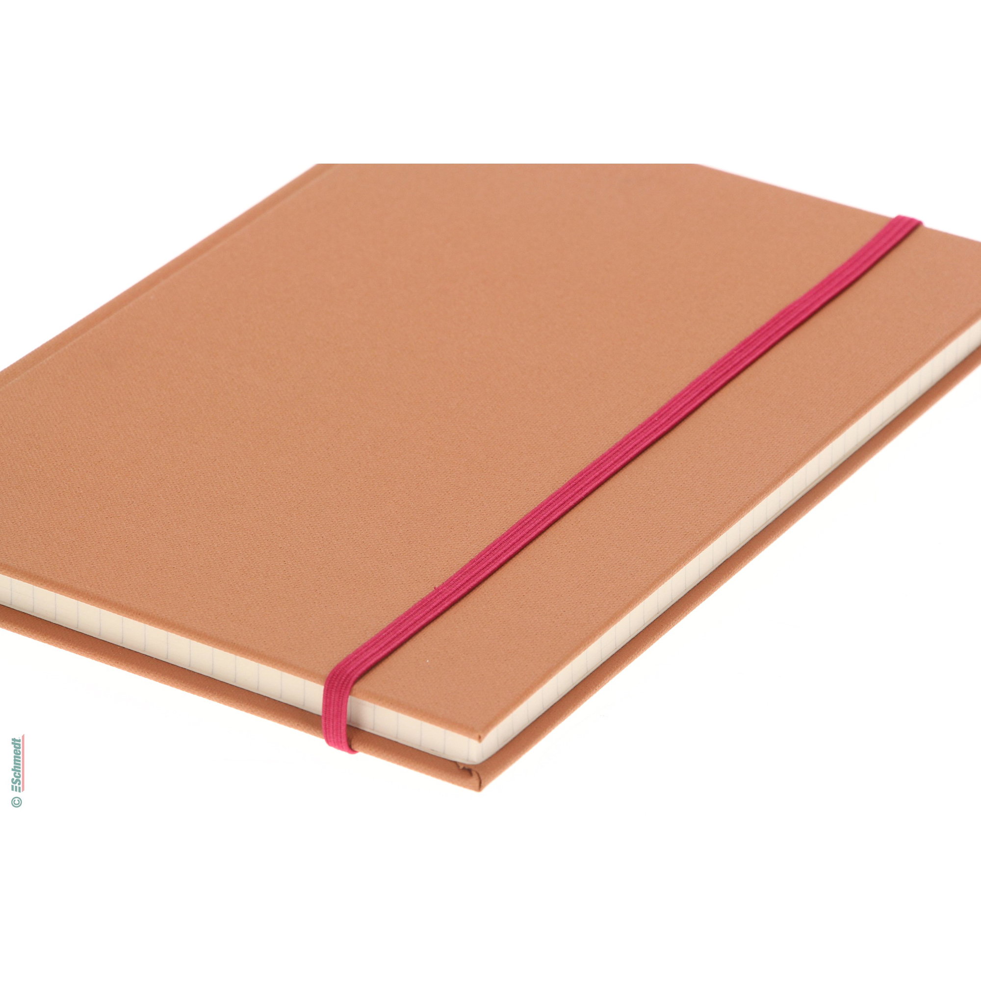 Ruban plat en caoutchouc, élastique • env. 7 mm de large - Couleur 010 - magenta - Longueur des rlx (en m) 10 - Peut aussi être équipée de g... - image-2