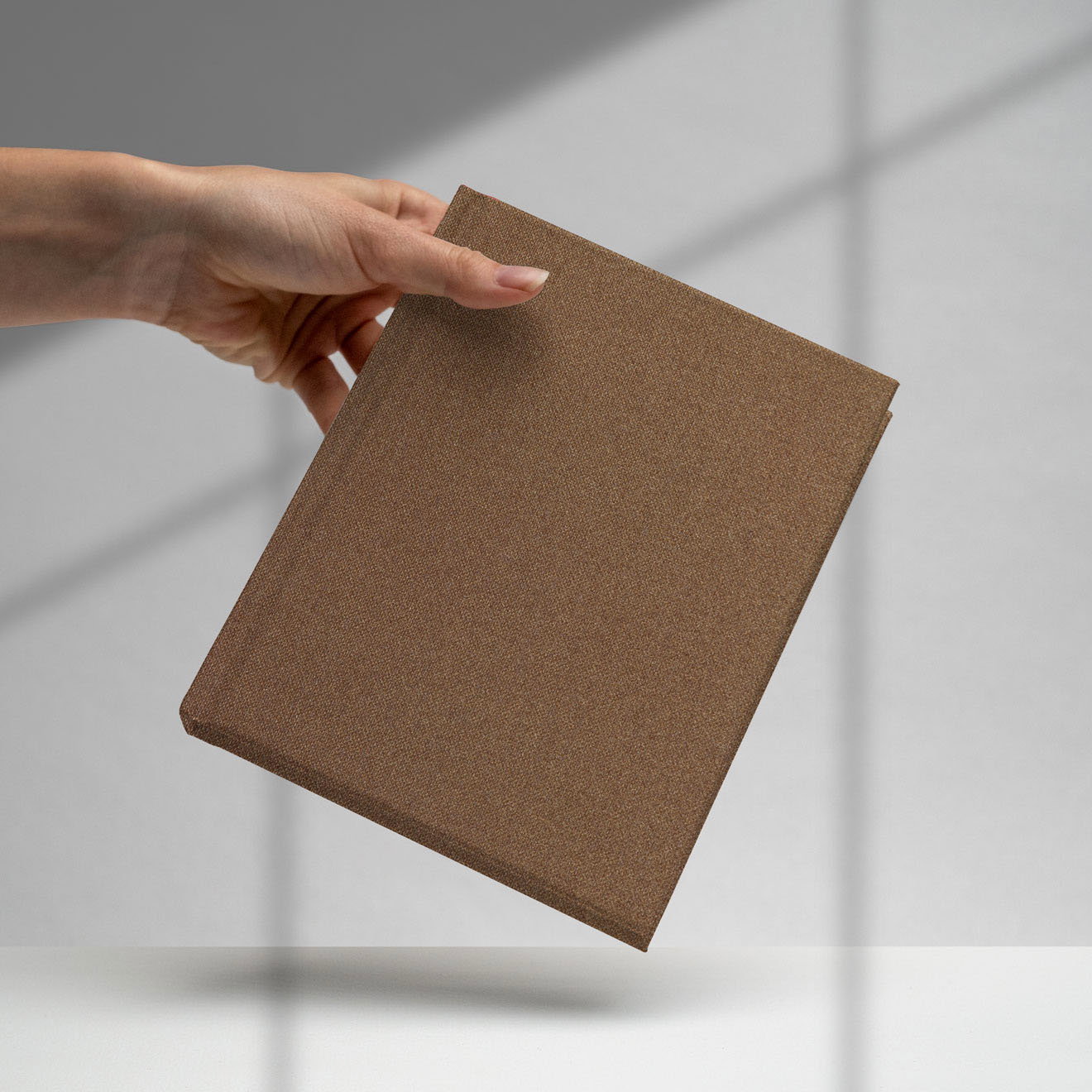 English Buckram Metallic • binding cloth - Colour 6656 - bronze - for book covers, menus, diaries, notebooks, file folders etc.... - image-3