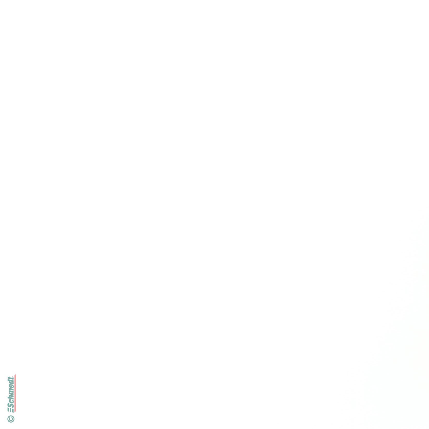 Eurobond - Lederfaserstoff - Farbe 7684 - weiß - Prägung Aristo - zum Beziehen von Büchern, Mappen, Ordnern, Speisekarten, Taschenkalendern,... - Bild-1