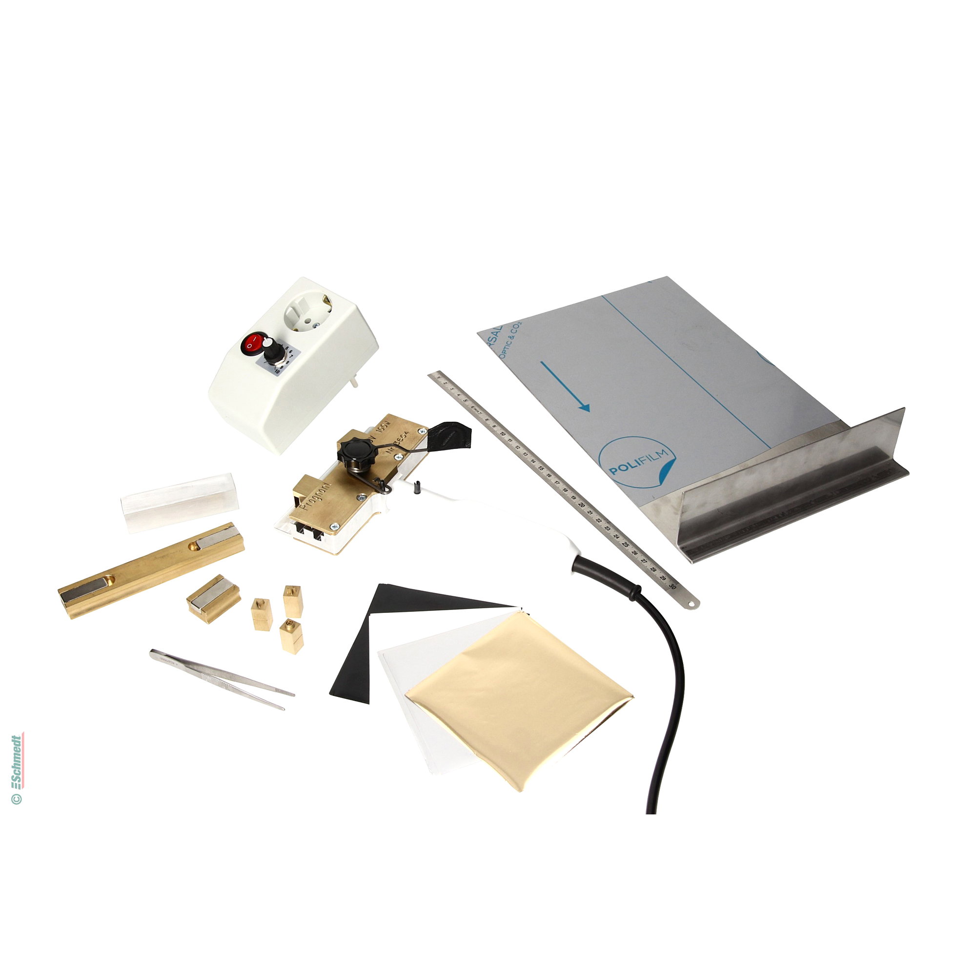 PräGnant | Prensa para dorar manual - Versión Paquete total para 110 V - Aplicaciones: para dorar tapas de libros de tela, cuero y papel, ce... - imagen-2