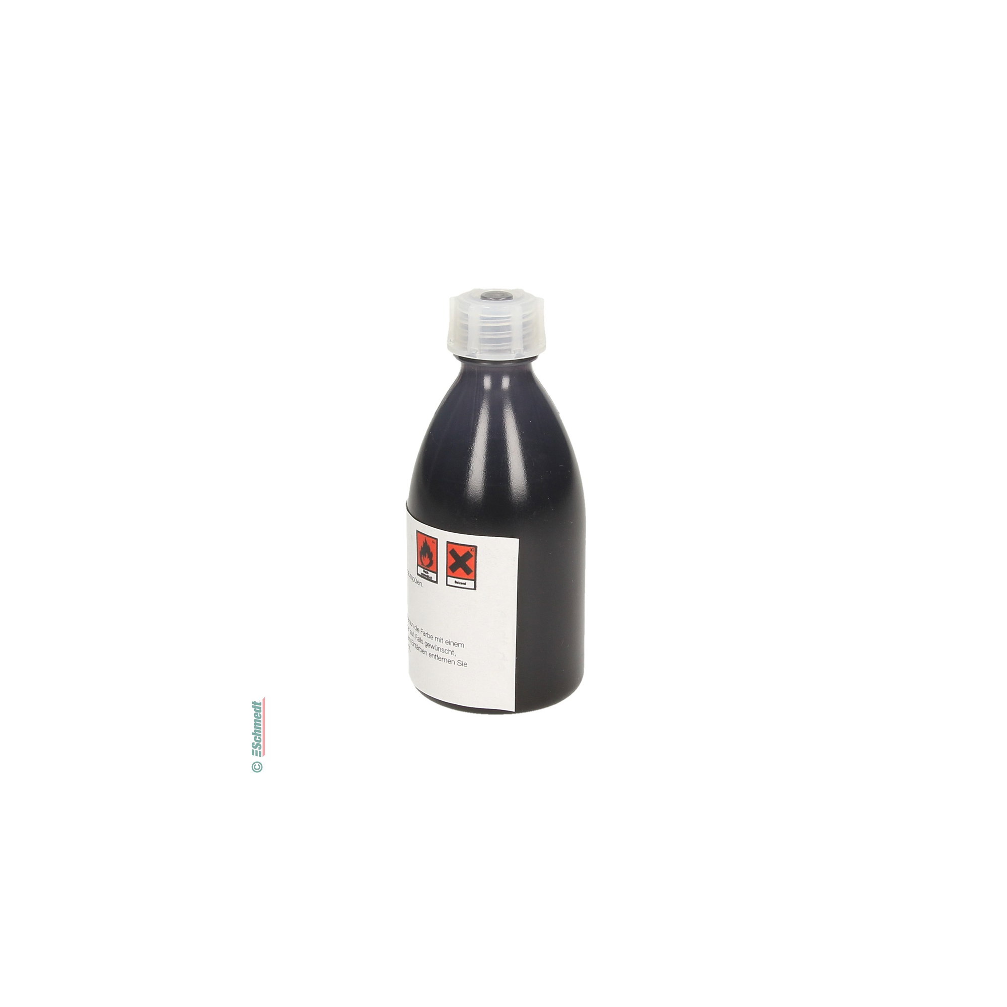 Teinture de cuir lisse - Couleur noir - Nettoyez soigneusement le cuir pour enlever les anciennes couches de vernis. Appliquez ensuite la pe...