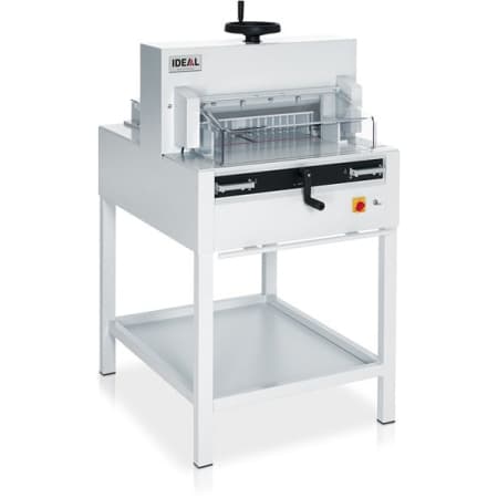 IDEAL Guillotina | Modelo autónomo - Tipo IDEAL 4815 - Presión manual - Aplicación: para cortar pilas de papel...