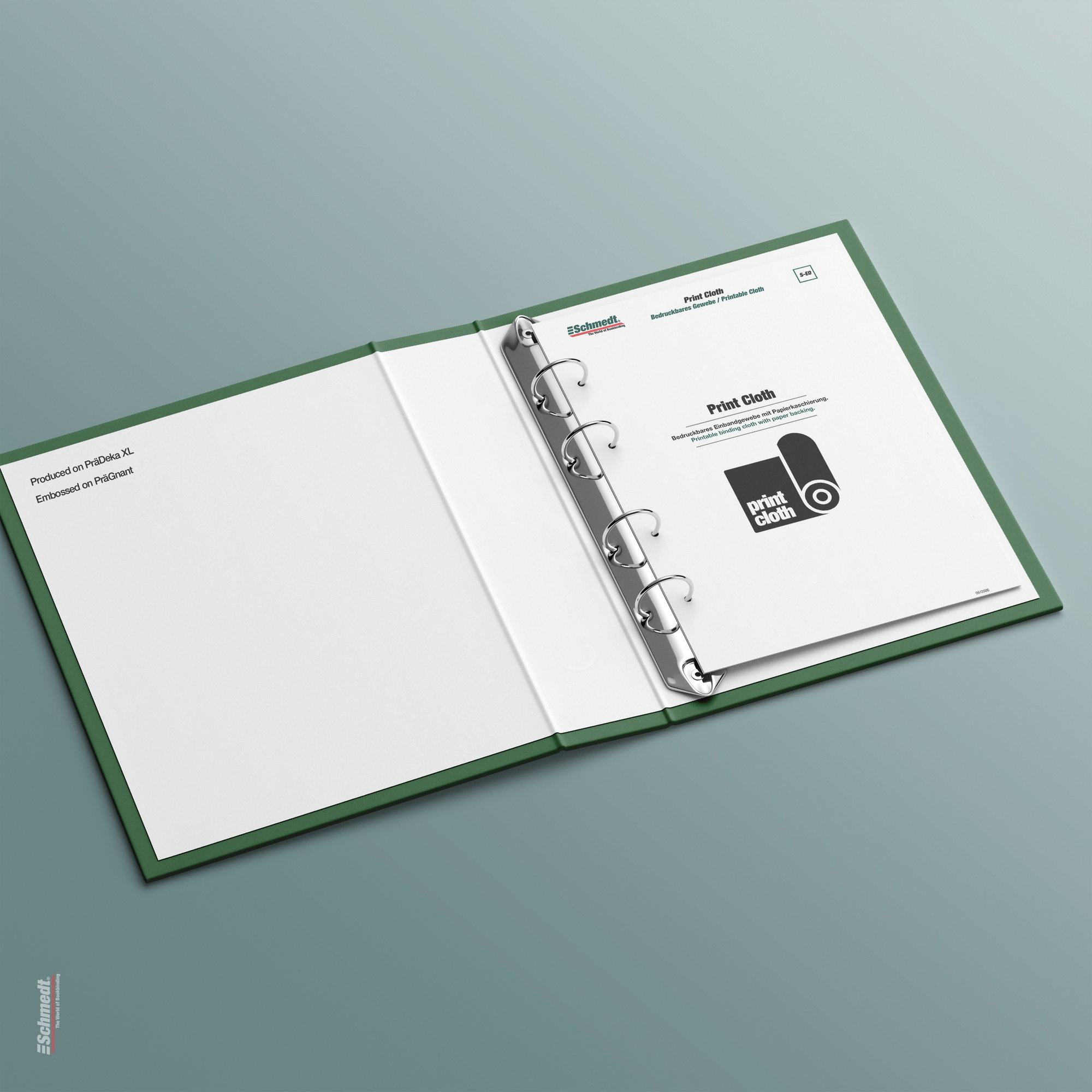 Tarjeta con muestras Print Cloth - Tipo S-E0 Tela imprimible... - imagen-2