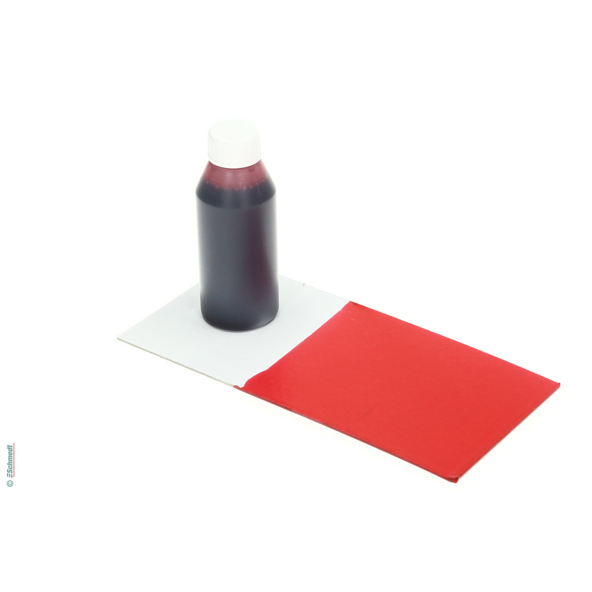 Pintura para cola - Color rojo - Contenido Botella / 100 ml - para darle color a las colas de dispersión como, por ejemplo, cola para el blo... - imagen-1