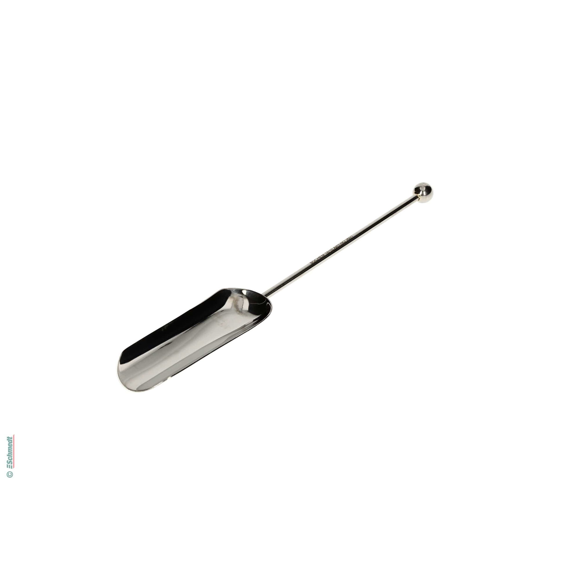 Pelle de pesage - d'acier 18/10 (acier nickel-chrome) - pour prendre ou mesurer du poudre, des granulés ou de la pâte...