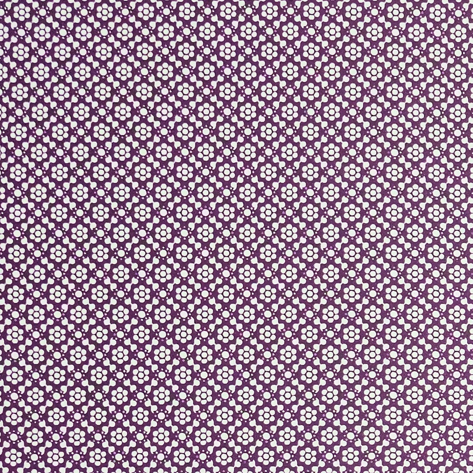 Fleurs rétro violet