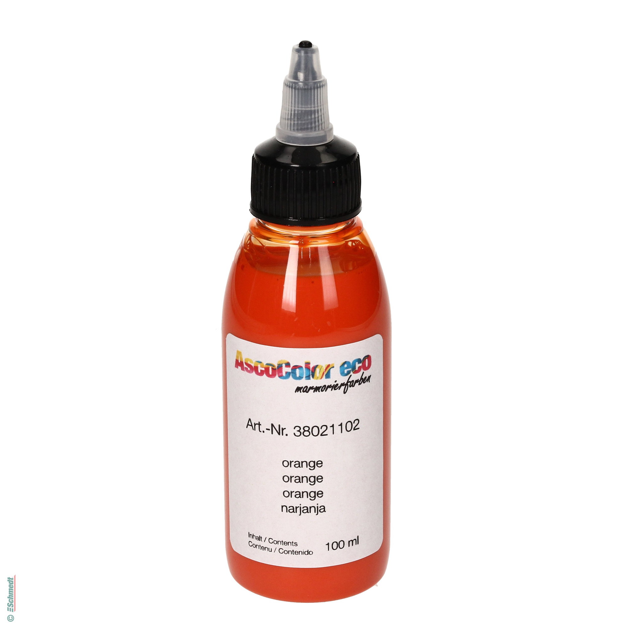 AscoColor eco - peinture à marbrer - Couleur 102 - orange - Conditionnement Bouteille / 100 ml - pour créér papiers marbrés.

Veuillez agi...