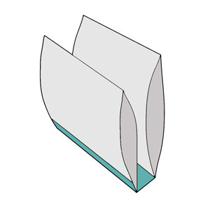 Kombiniertes Vorsatzpapier