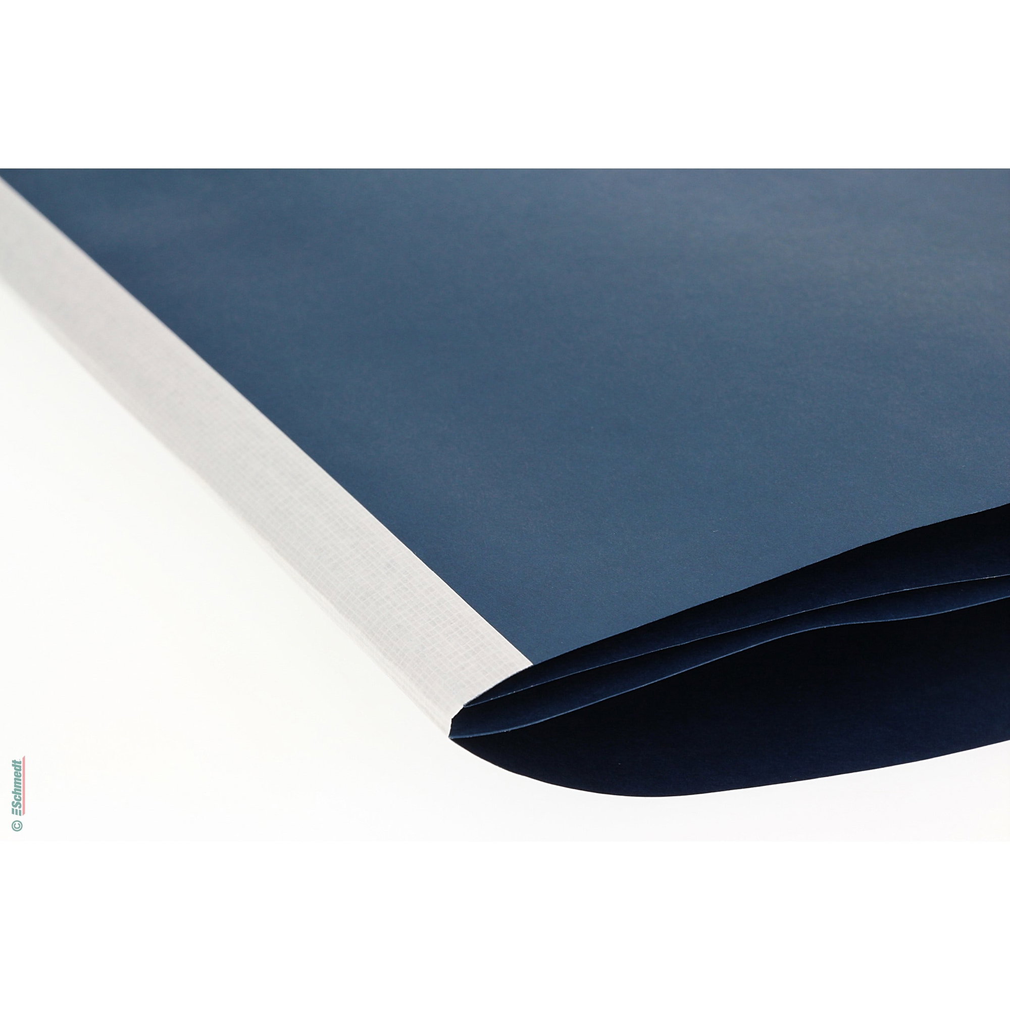 PräziCover - colorado, liso - Color azul oscuro - Grosor del bloque de libro (en mm) 4,6 - 7,5 - para confeccionar cuerpos de libro con pape... - imagen-2
