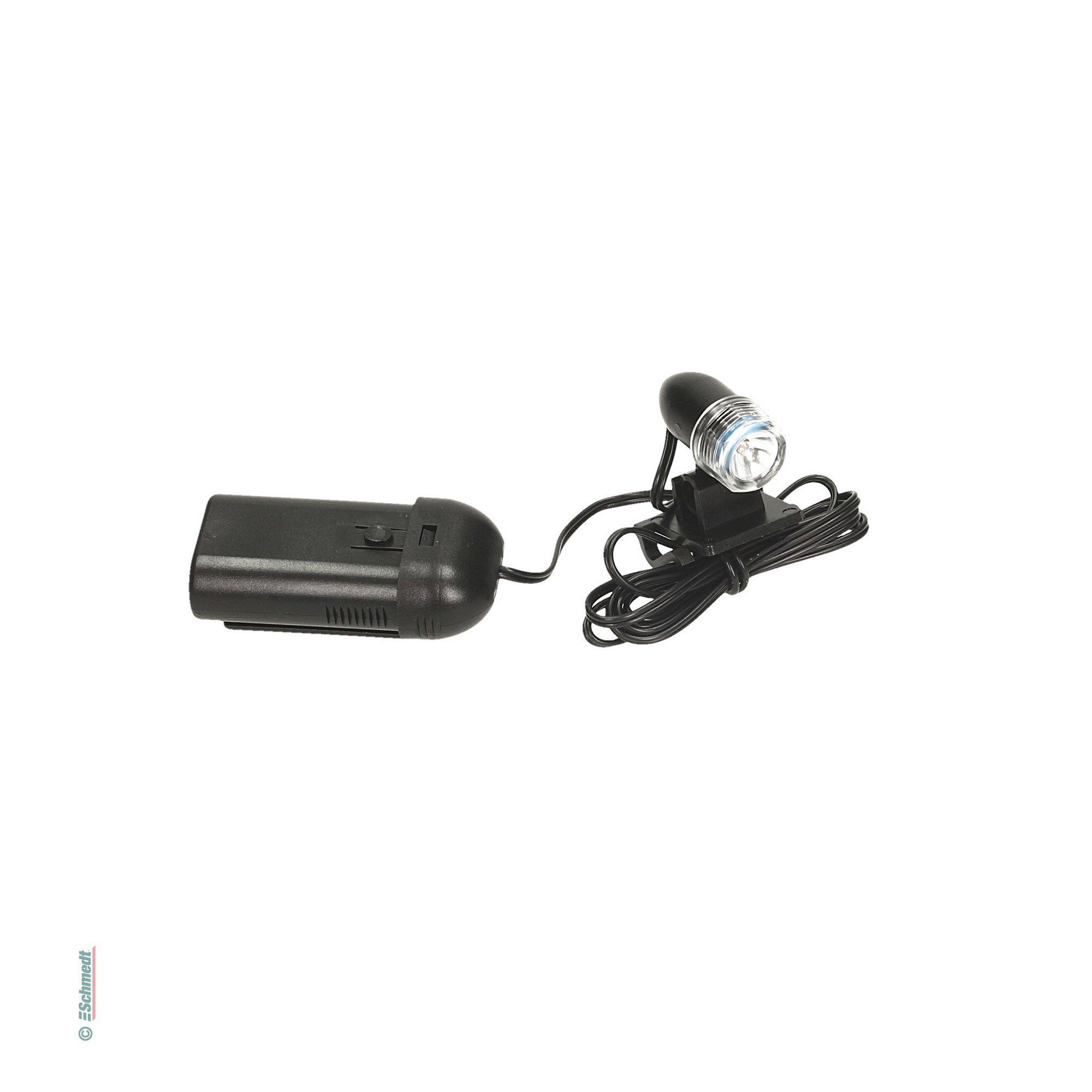 Lámpara con sistema de clip - para lámpara de colocación en la frente - » está ajustada para un punto central para iluminar 
por completo l... - imagen-1