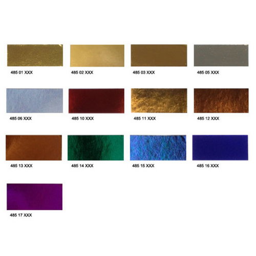 Hot-stamping foil Type 17 - metallic - Roll length: 122 mts - Allround foil, suitable for unprinted, printed and varnished papers and cardbo... - image-3