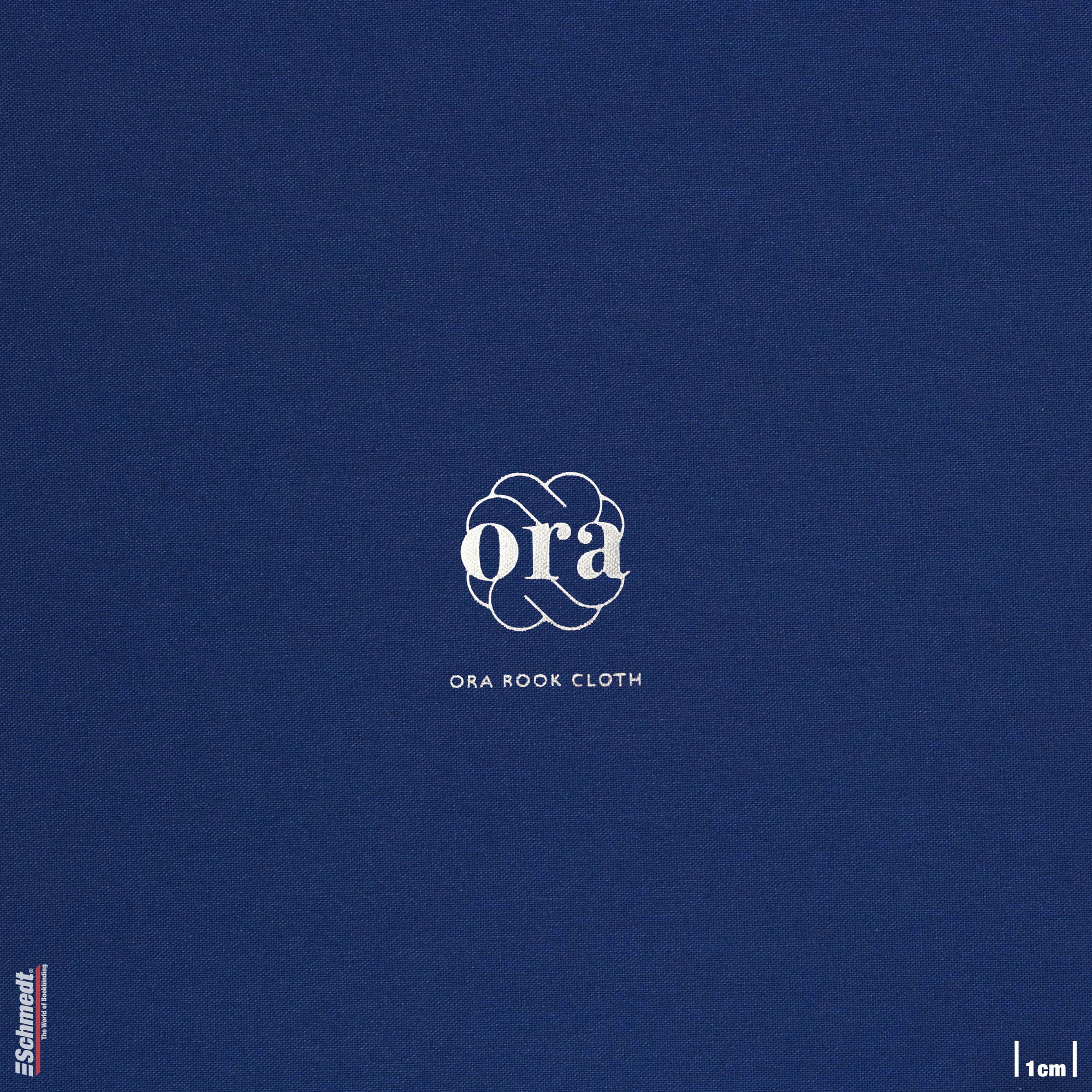 Ora • Buchleinen - Farbe 008 - indigoblau - Anwendungen: für Bucheinbände, Notizbücher, Ordner, Mappen, Schuber, Kästen, Schachteln, Etuis, ... - Bild-2