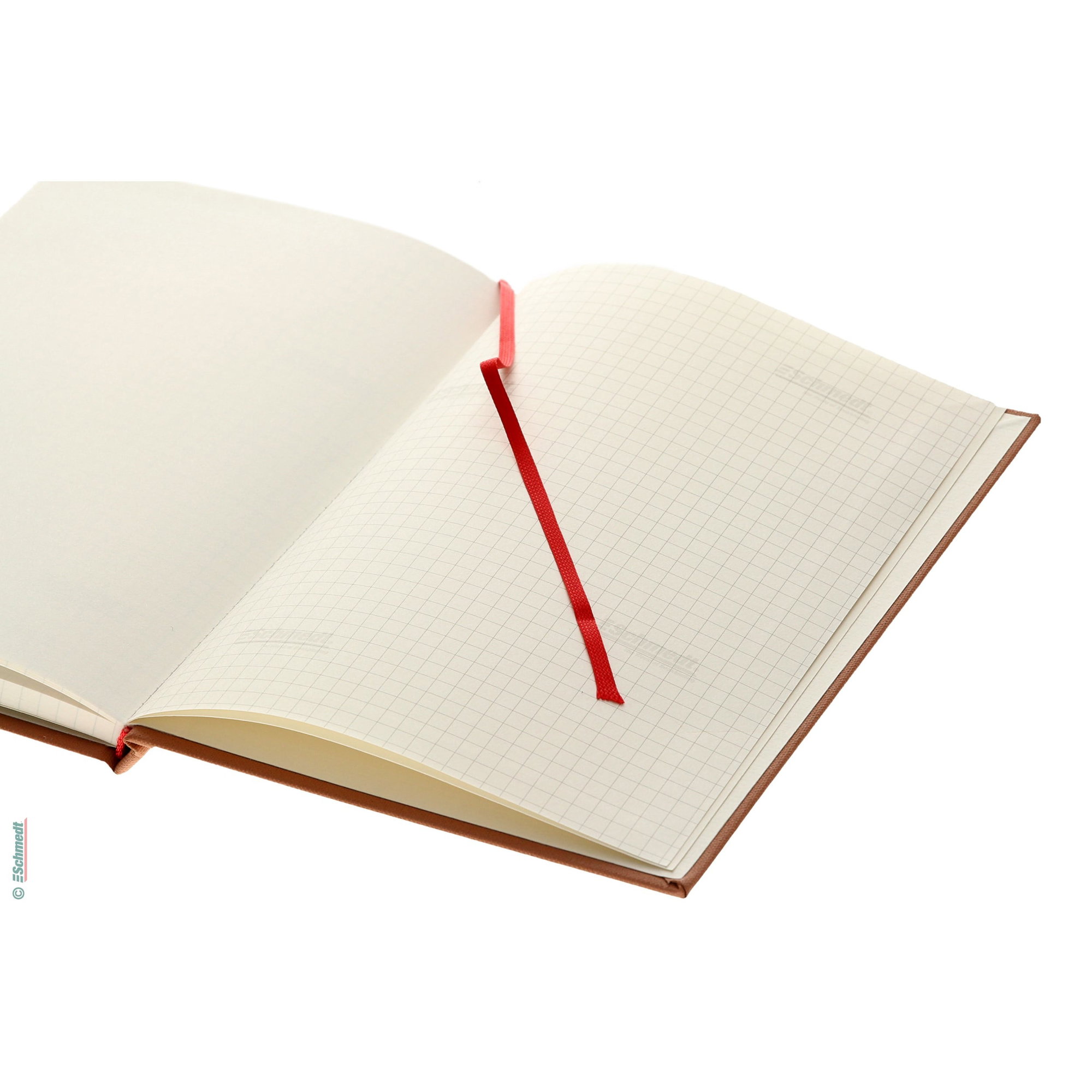 Zeichenlitze (Lesezeichenband) - Farbe 004 - hellrot - Breite (in mm) ca. 4 - 5 - Rollenlänge (in m) 100 - wird am Kopf eines Buch- oder Not...
