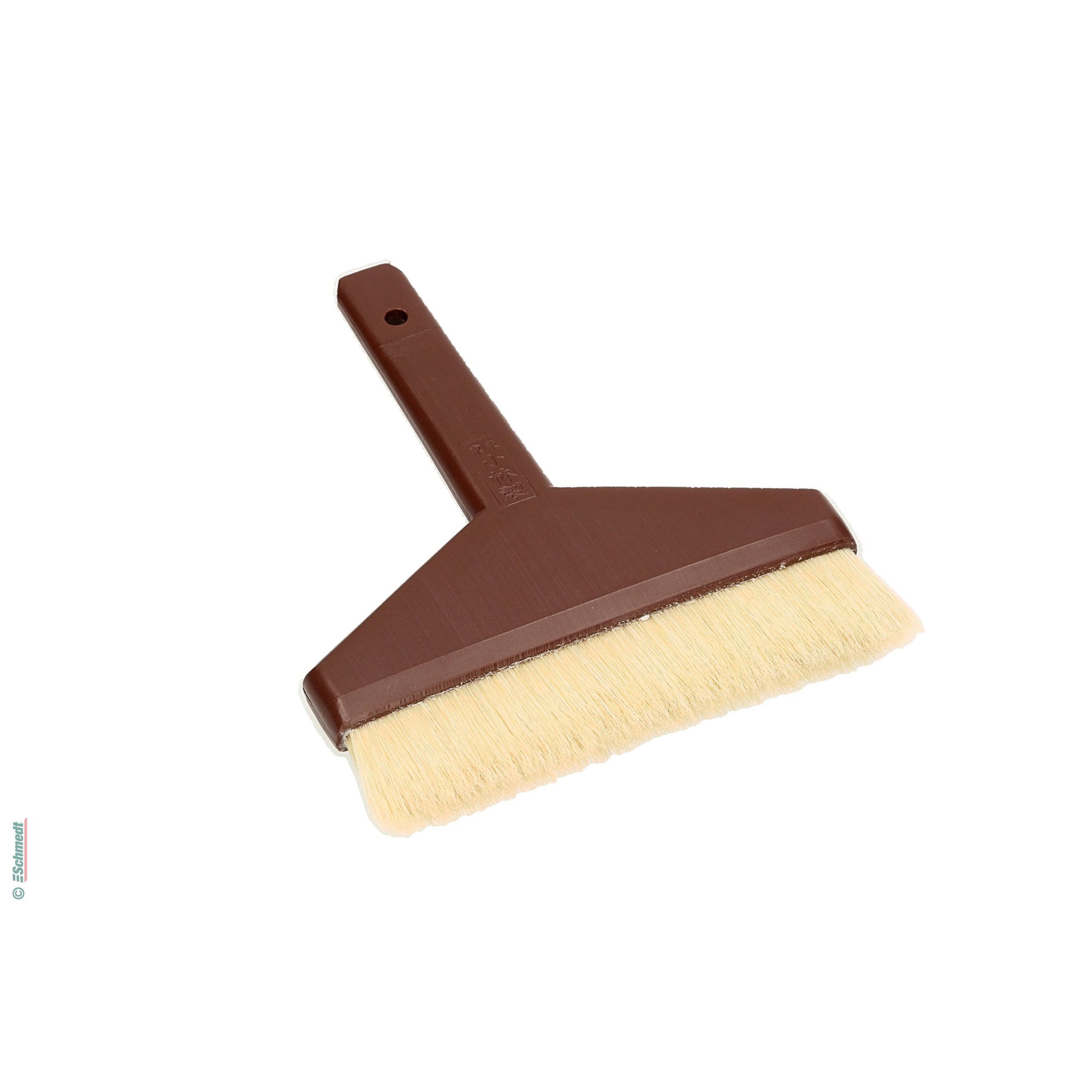 Japanese paste brush, flat - Material pig bristles - Length (in mm) 25 visible - for even application of paste...