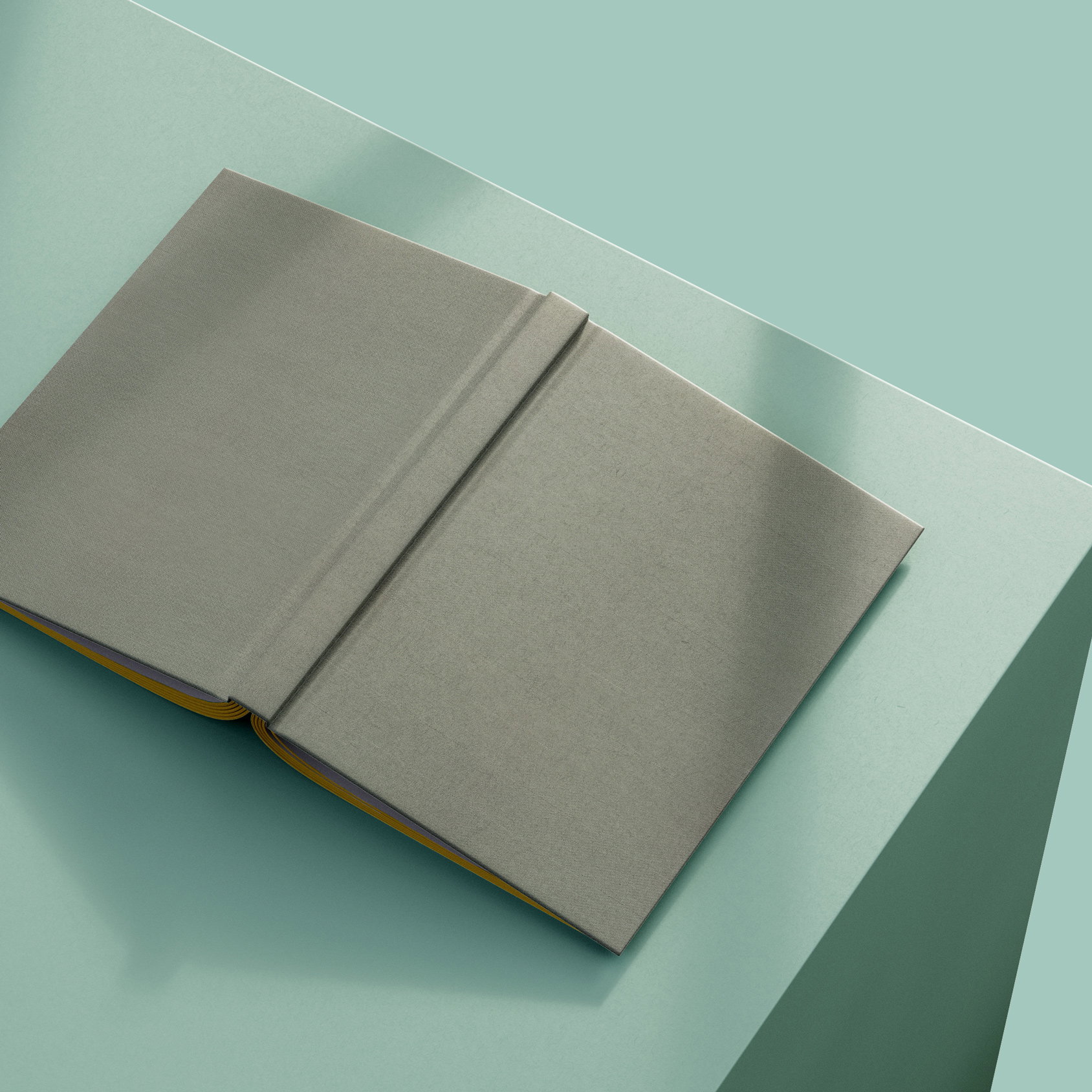 DIY Notebook Material Set - Cover material Regency Earth 510-light grey - Diary, travel memories, recipe collection, daily tasks or as a gif... - image-2