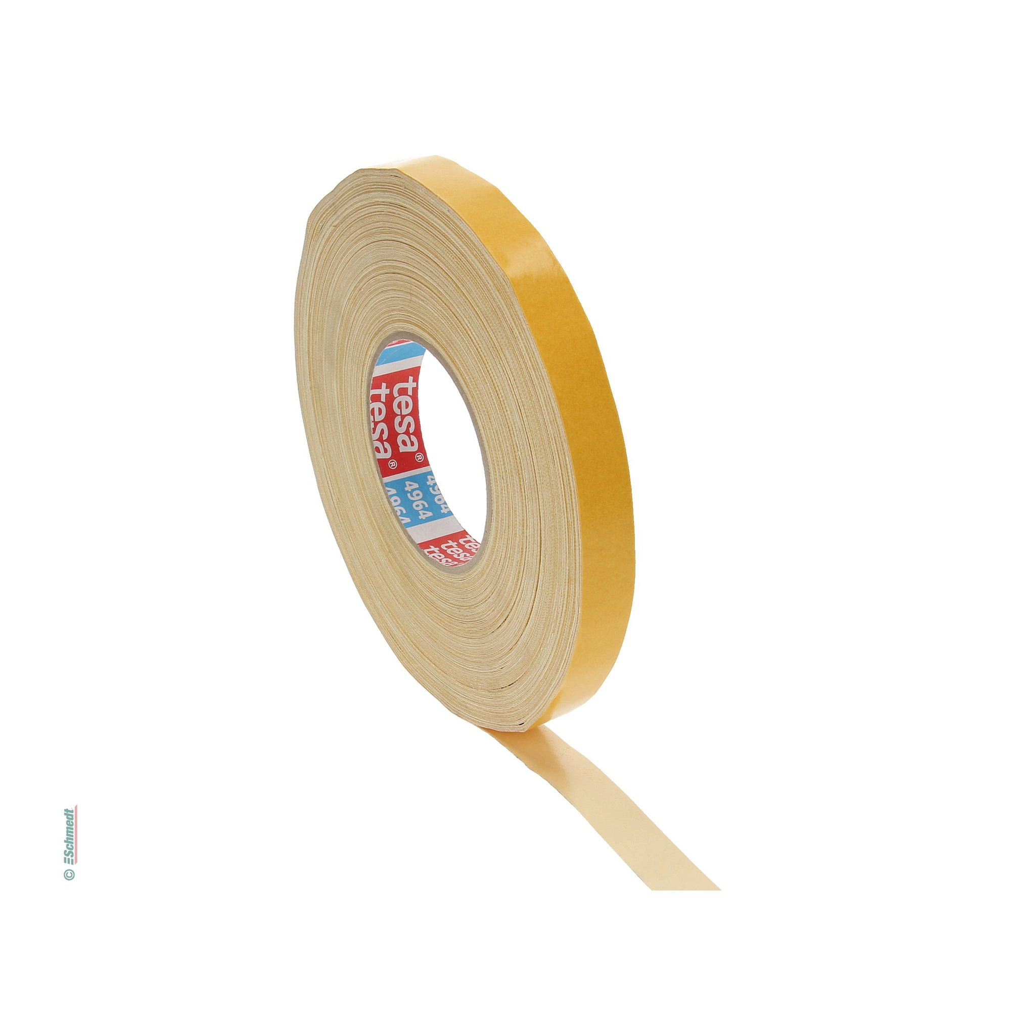 Tesafix 4964 - film adhésif double face - avec support en tissu - universelle, surtout pour surfaces rugueuses et non polaires (PP, PE)...