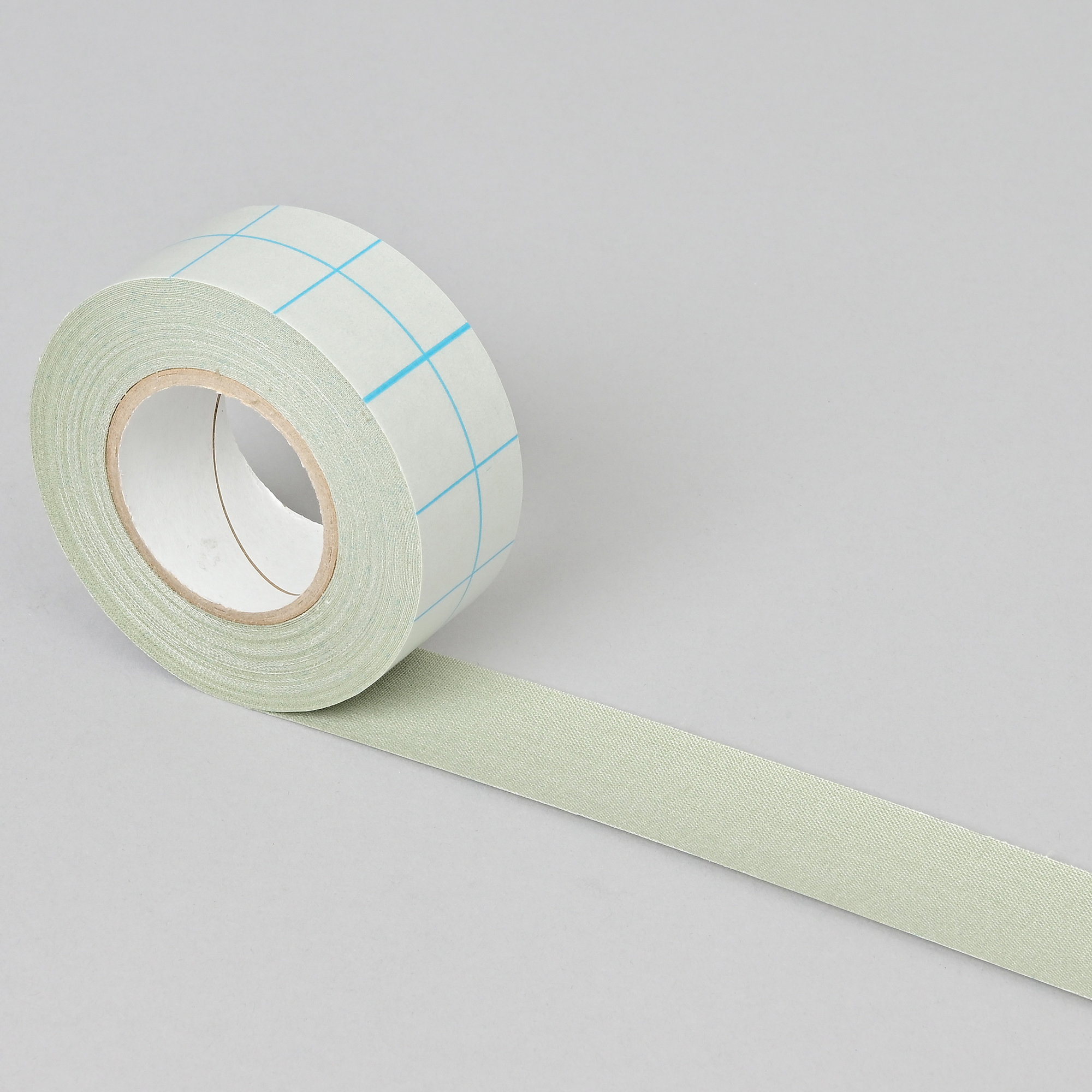 Filmoplast T - textile cloth • coloured - Colour grey - Width (in mm) 30 - Applications: repairing and reinforcing of book joints, spine-tap... - image-1