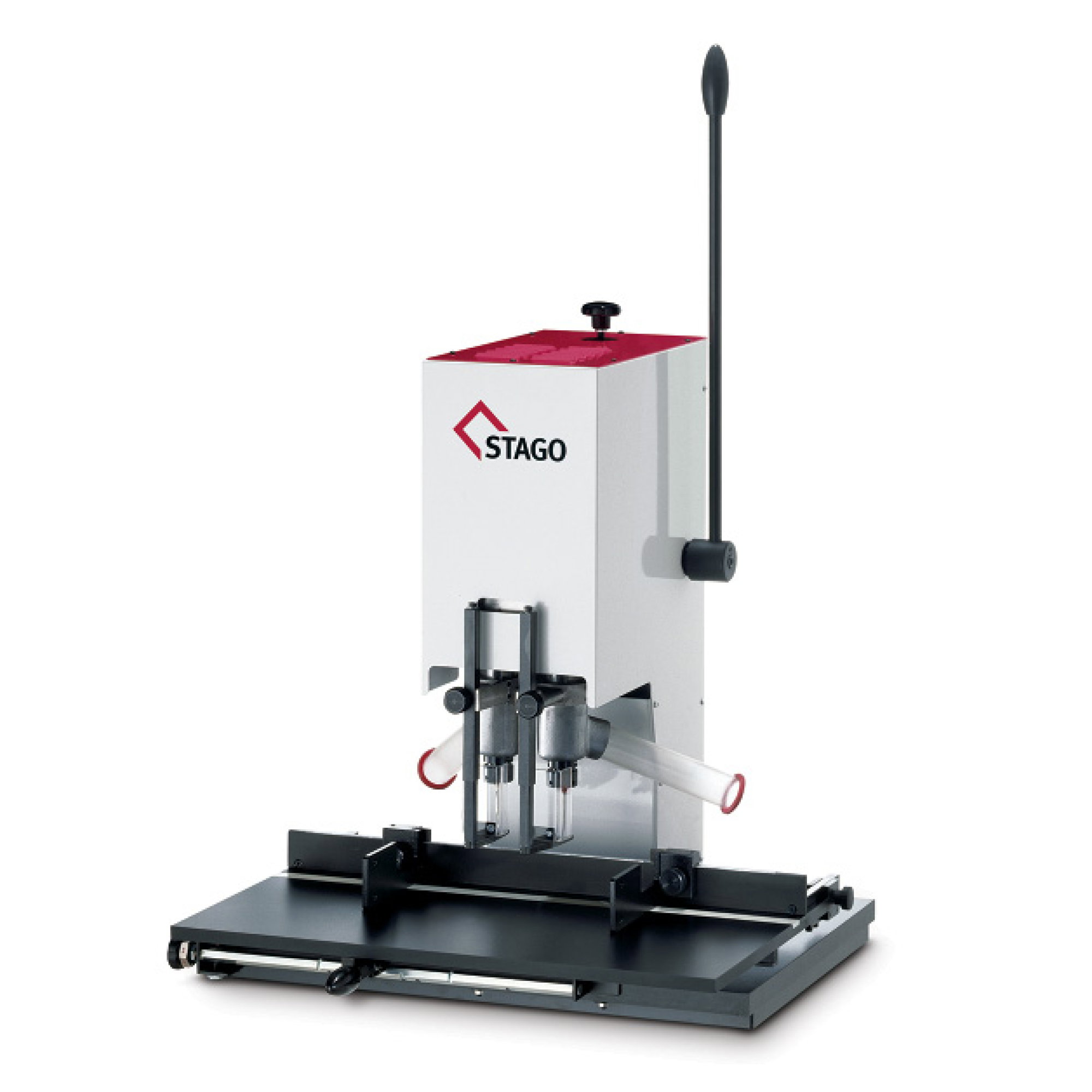 Two-spindle paper drilling machine - PB 2015 - desktop model - for daily use in offices, law firms, schools, public authorities, copy shops ...