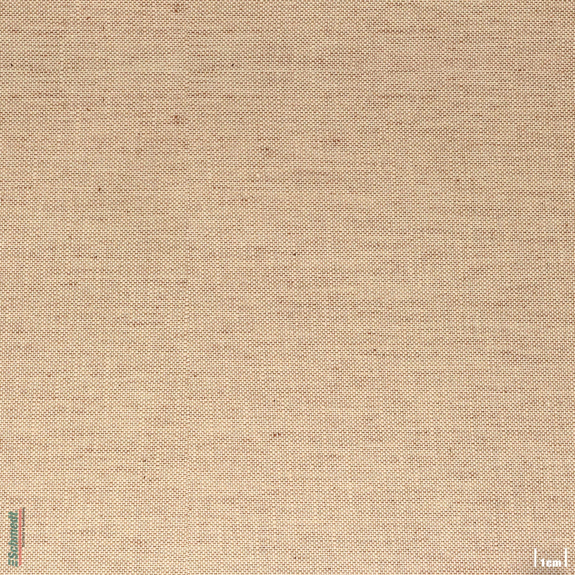 Lin naturel | toile de reliure - Couleur 004 - marron/beige - Applications: pour livres, agendas, classeurs, chemises, boîtes, étuis, coffre...