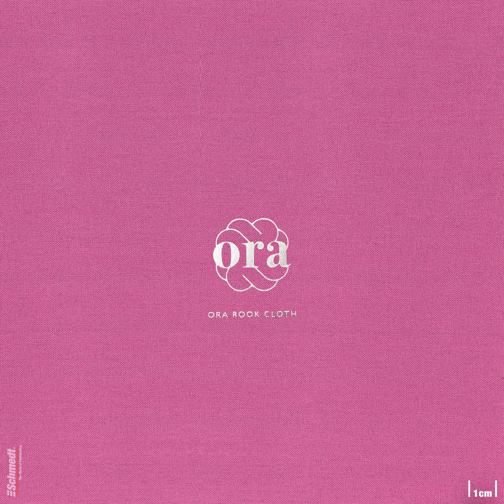 Ora • Buchleinen - Farbe 044 - fuchsia - Anwendungen: für Bucheinbände, Notizbücher, Ordner, Mappen, Schuber, Kästen, Schachteln, Etuis, Ges... - Bild-2