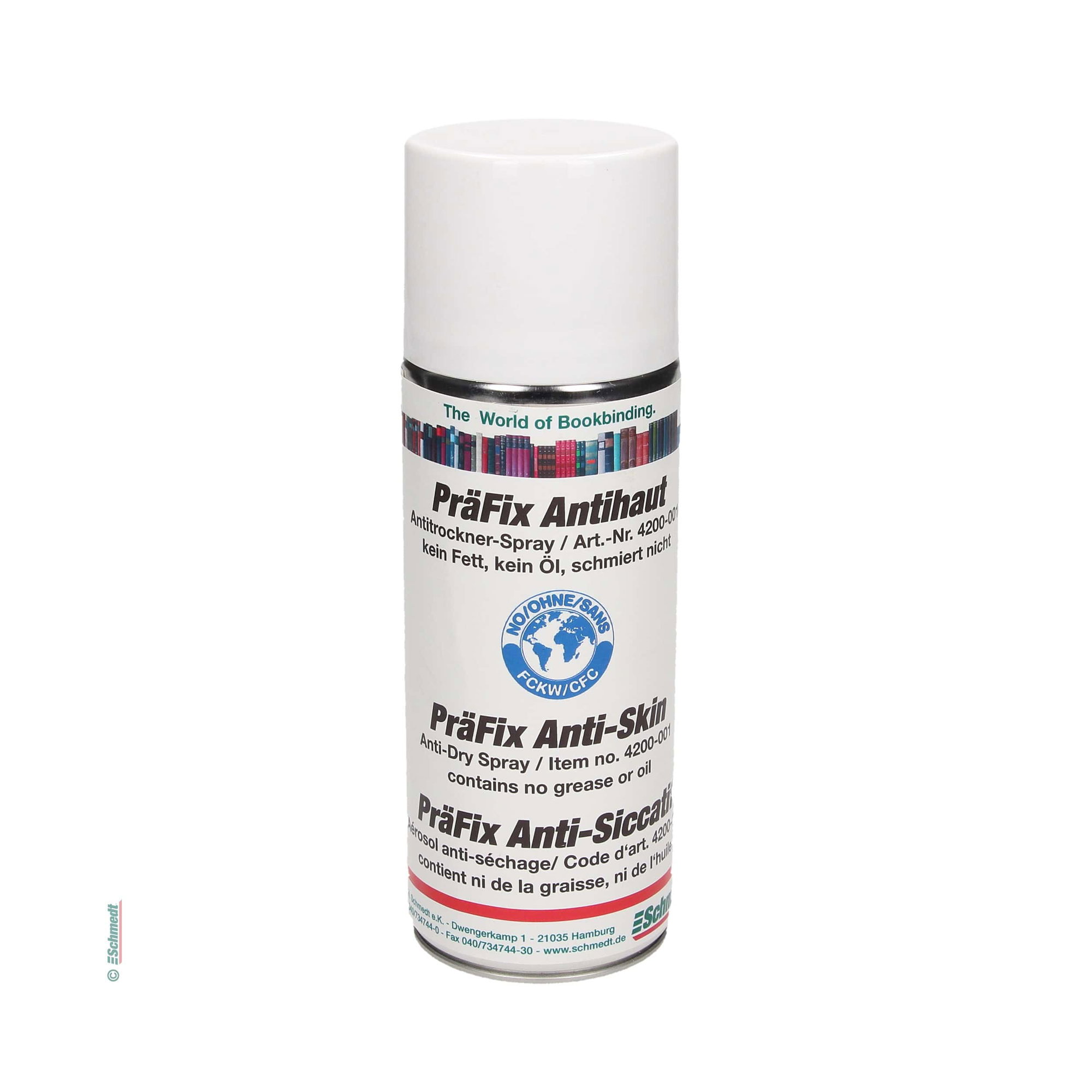 PräFix Antihaut-/ Antitrockner-Spray - Sprühdose à 400 ml - Anti-Oxidationssprühmittel für Druckfarben. Schützt vor Eintrocknung und Hautbil...