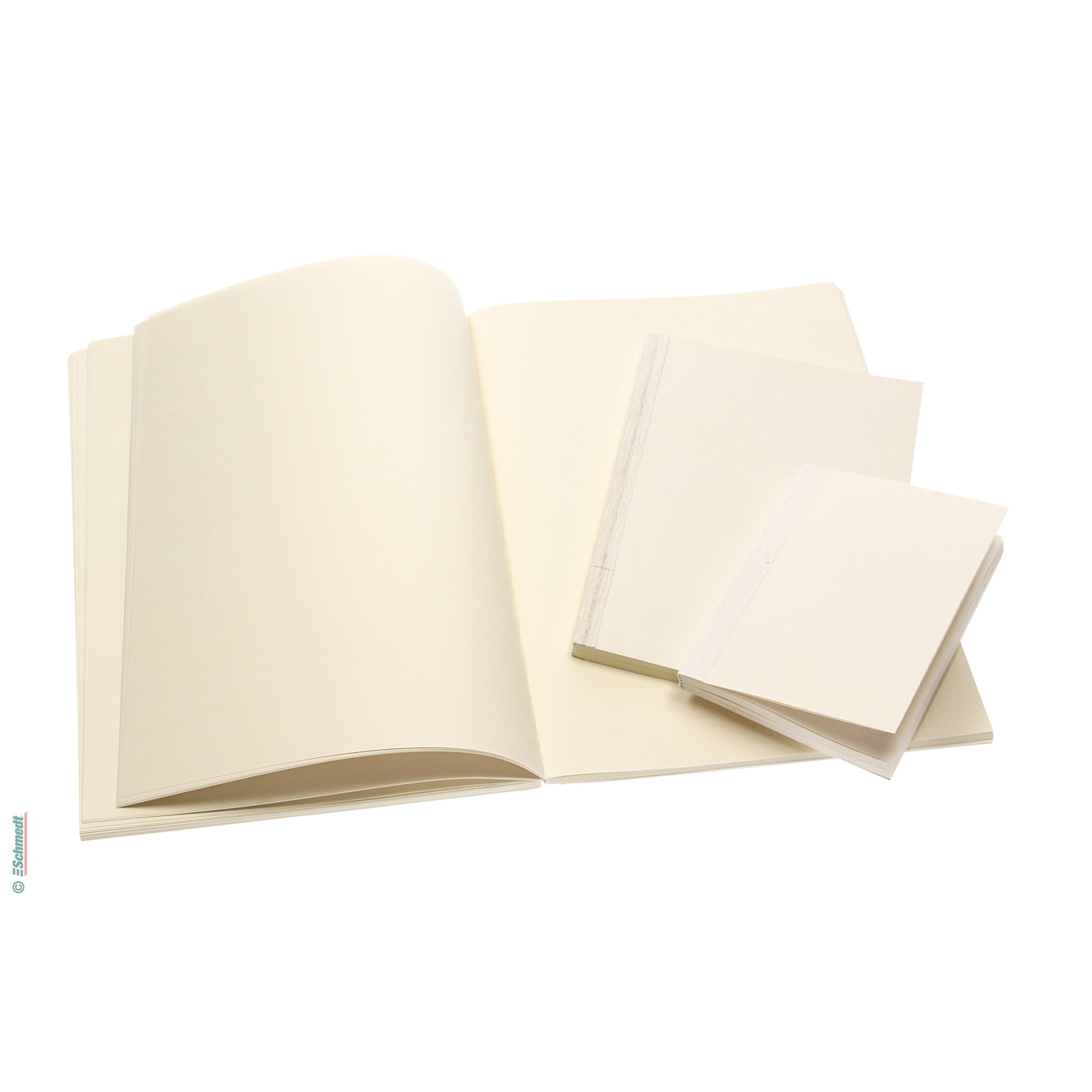 Corps d'ouvrage vide - Couleur chamois - Dimensions 210 x 297 mm - Impression non imprimé - ... - image-1