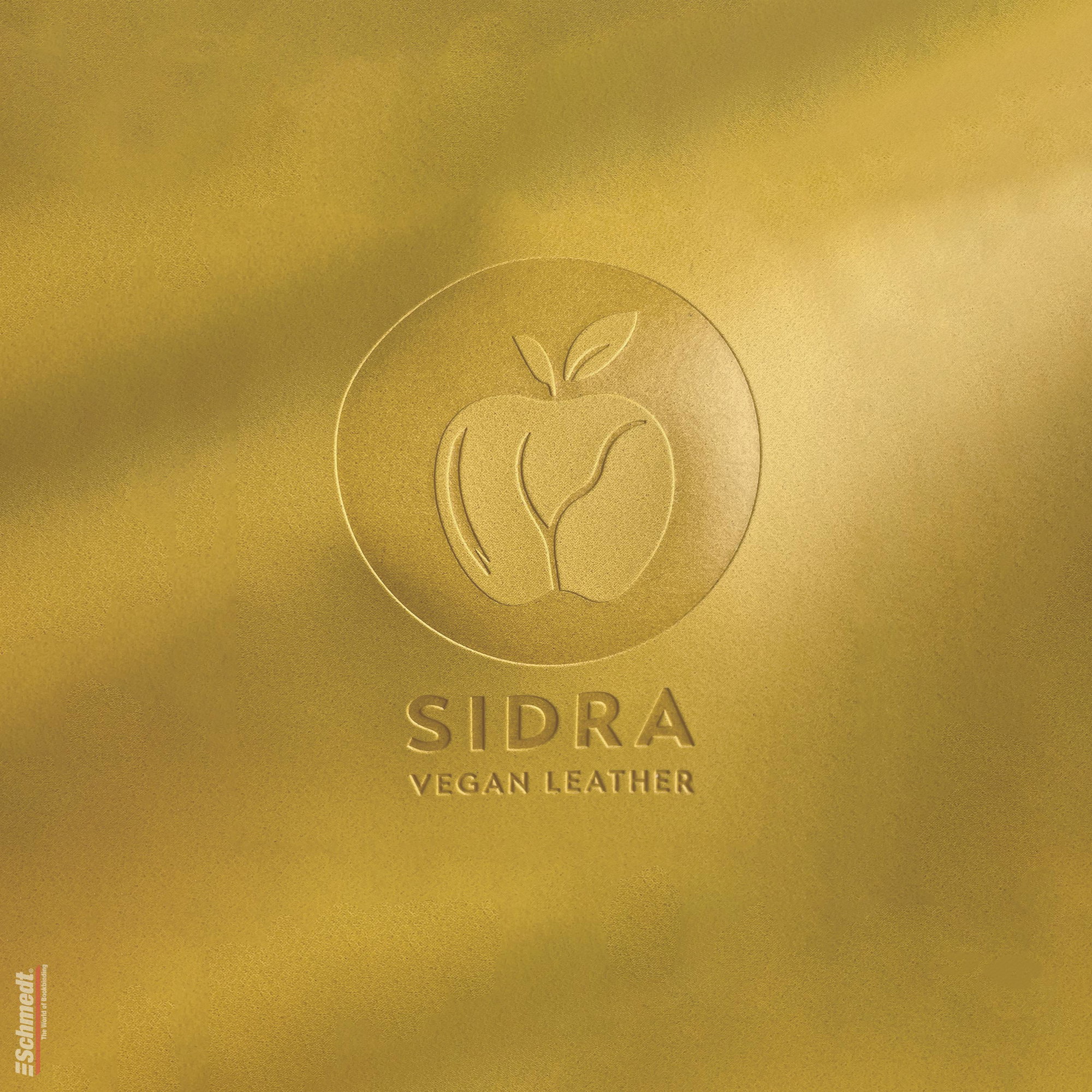 Sidra • cuero de manzana - Color 002 - mostaza - Aplicación: para tapas de libros de alta calidad, álbumes, menús, cajas etc.... - imagen-2