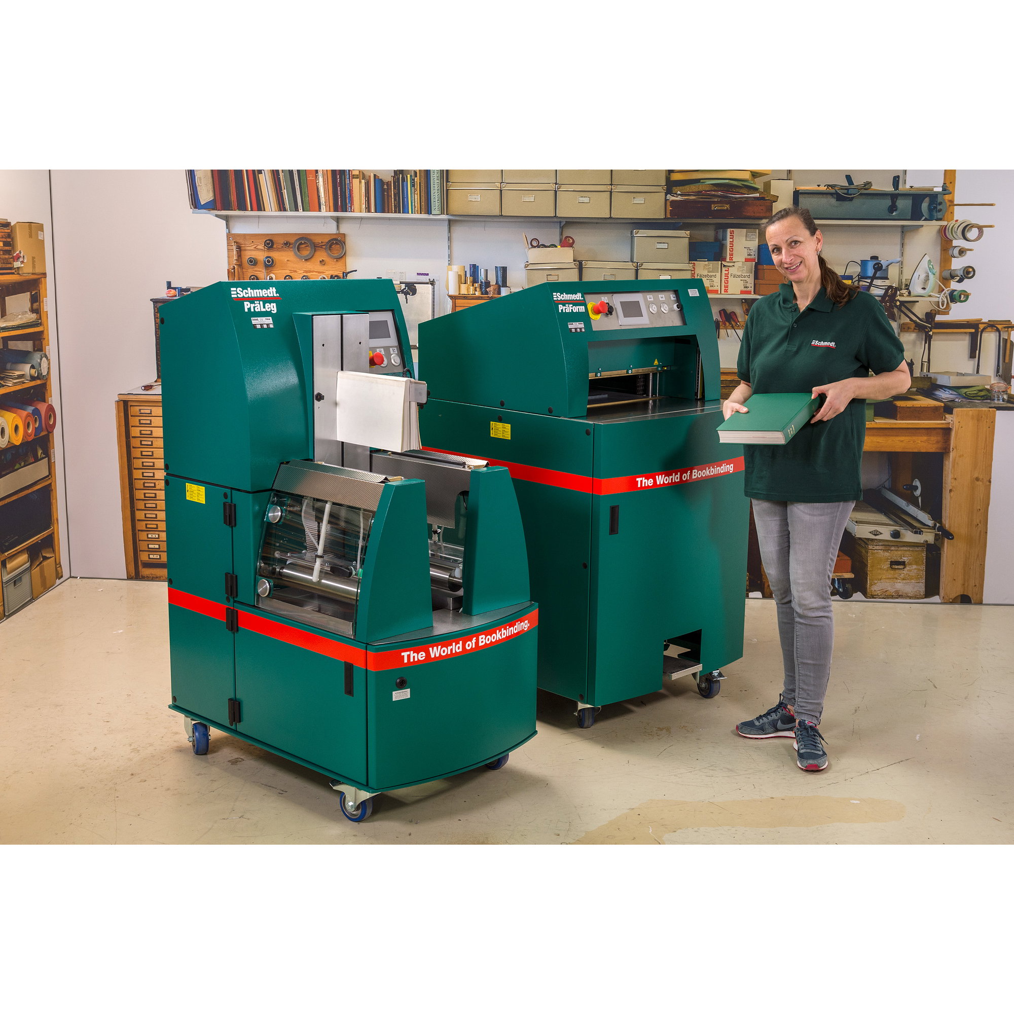 PräForm • Book press - Pressing and joint-setting machine - Applications: book with flat and rounded backs, layflat books, foamed cases, boo... - image-2