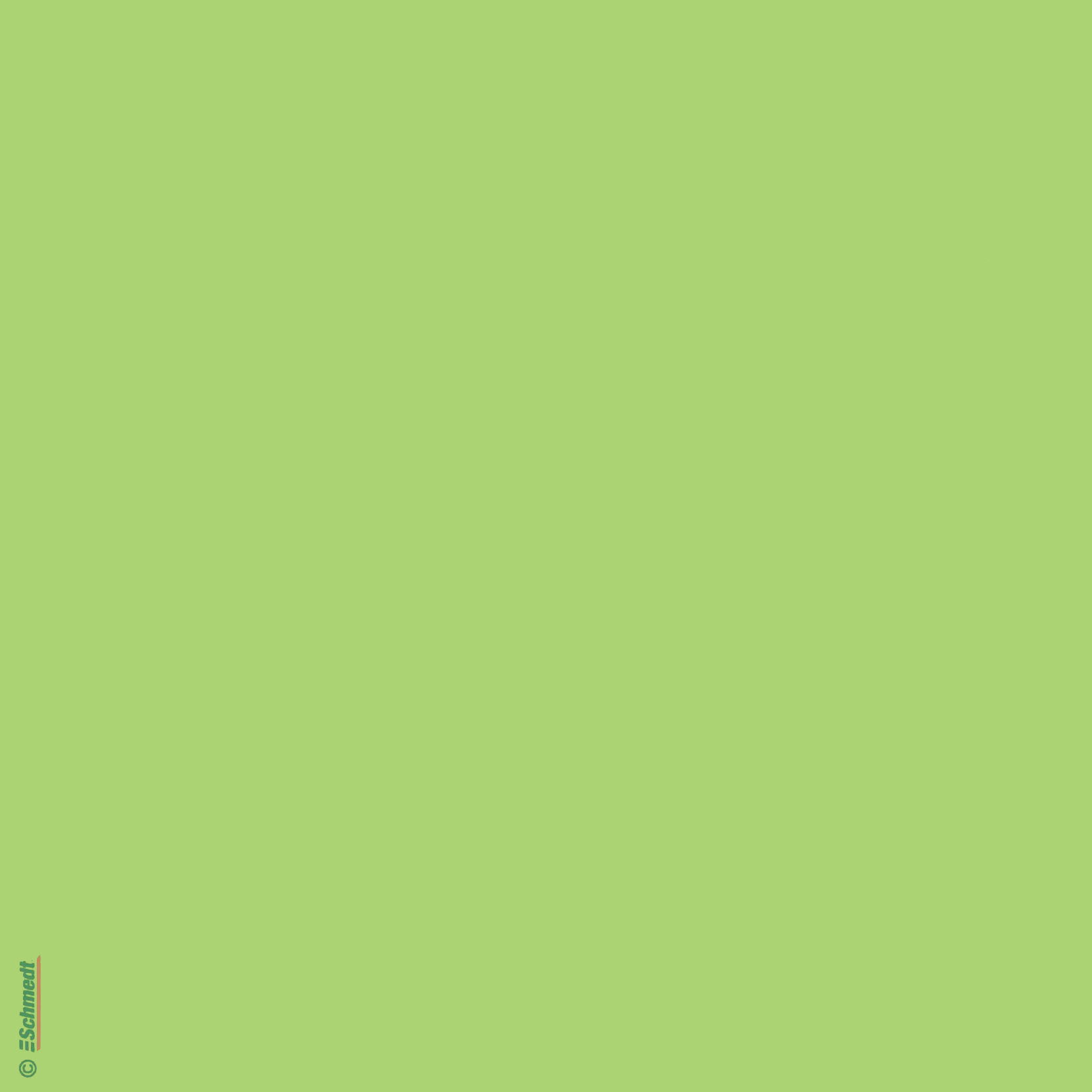 Papel Efalin | Tipo: Liso - Color 152 - verde manzana - Sentido de la fibra transversal - para encuadernado de tapas de libros, carpetas, ar...