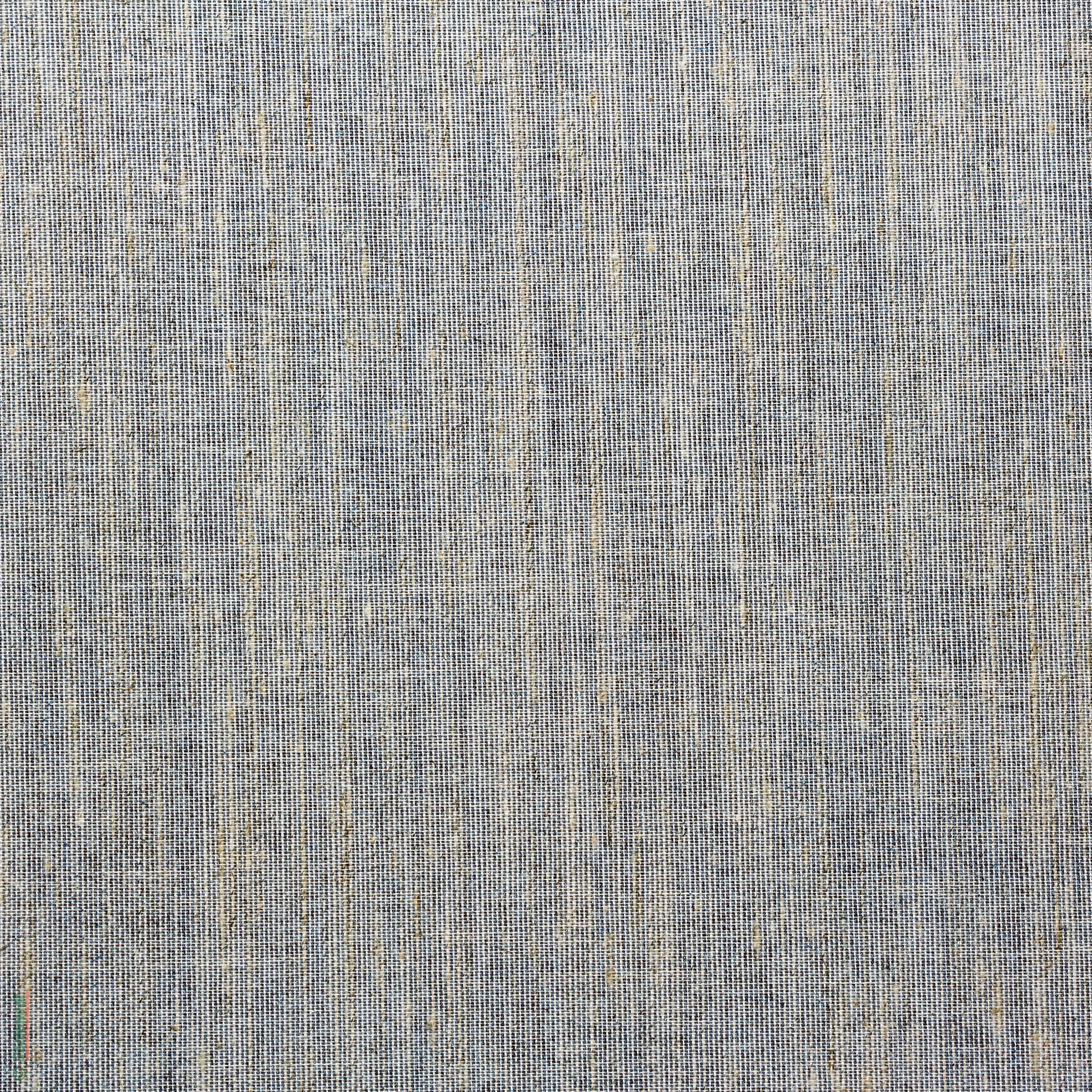 Lino Jeans | tela de encuadernación - Color azul/natural - Aplicación:  para tapas de libros, agendas, archivadores, carpetas, cajas, estuch... - imagen-1