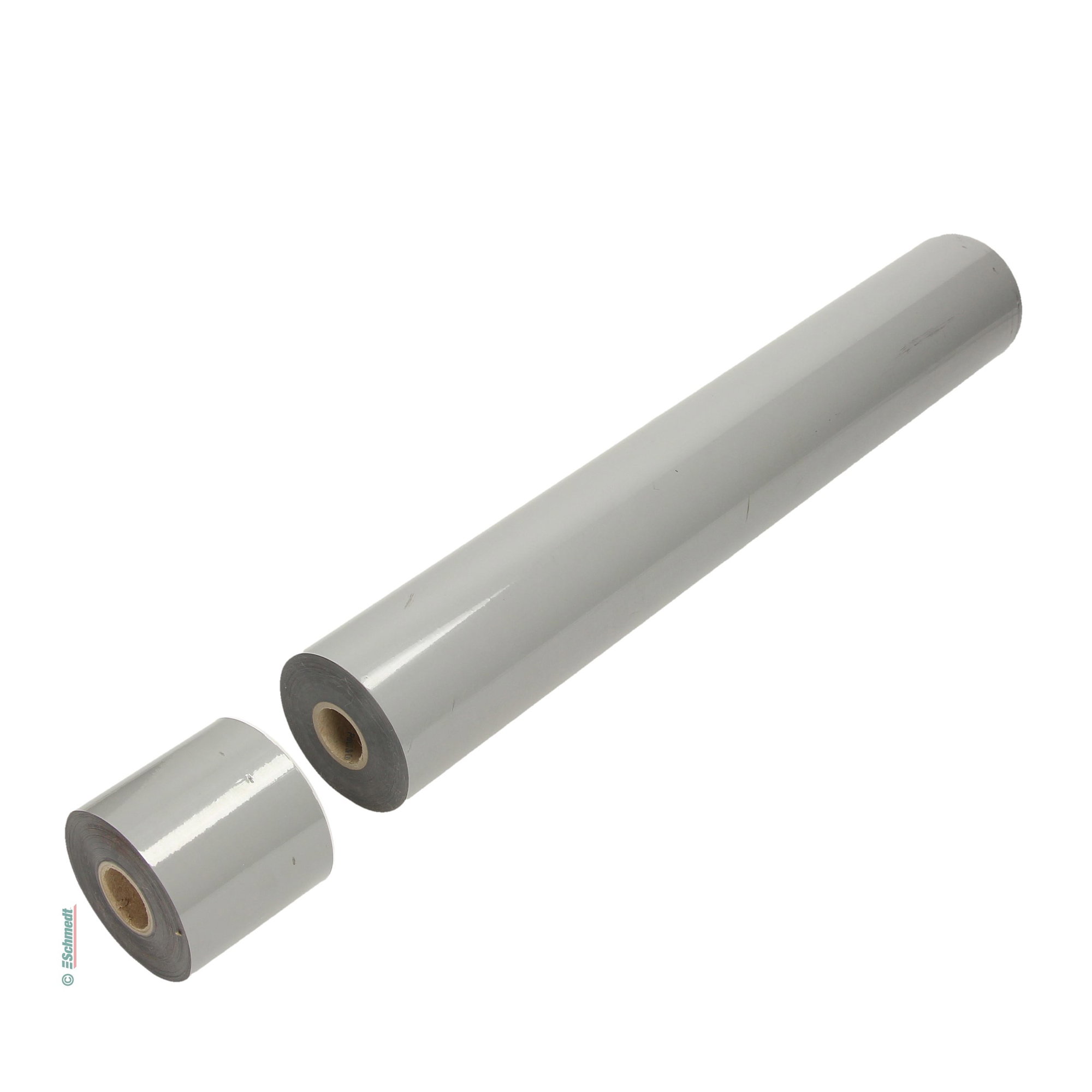 Hot-stamping foil Type 20 - pigmented, matt - Colour light grey - for products on on paper, board and plastic basis (also structured), leath...