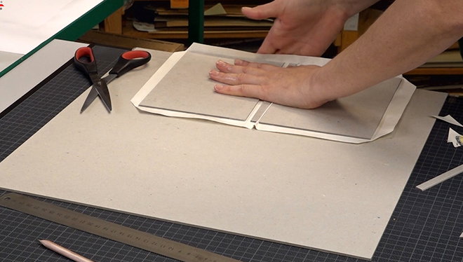 Tutorial DIY Buchdecke