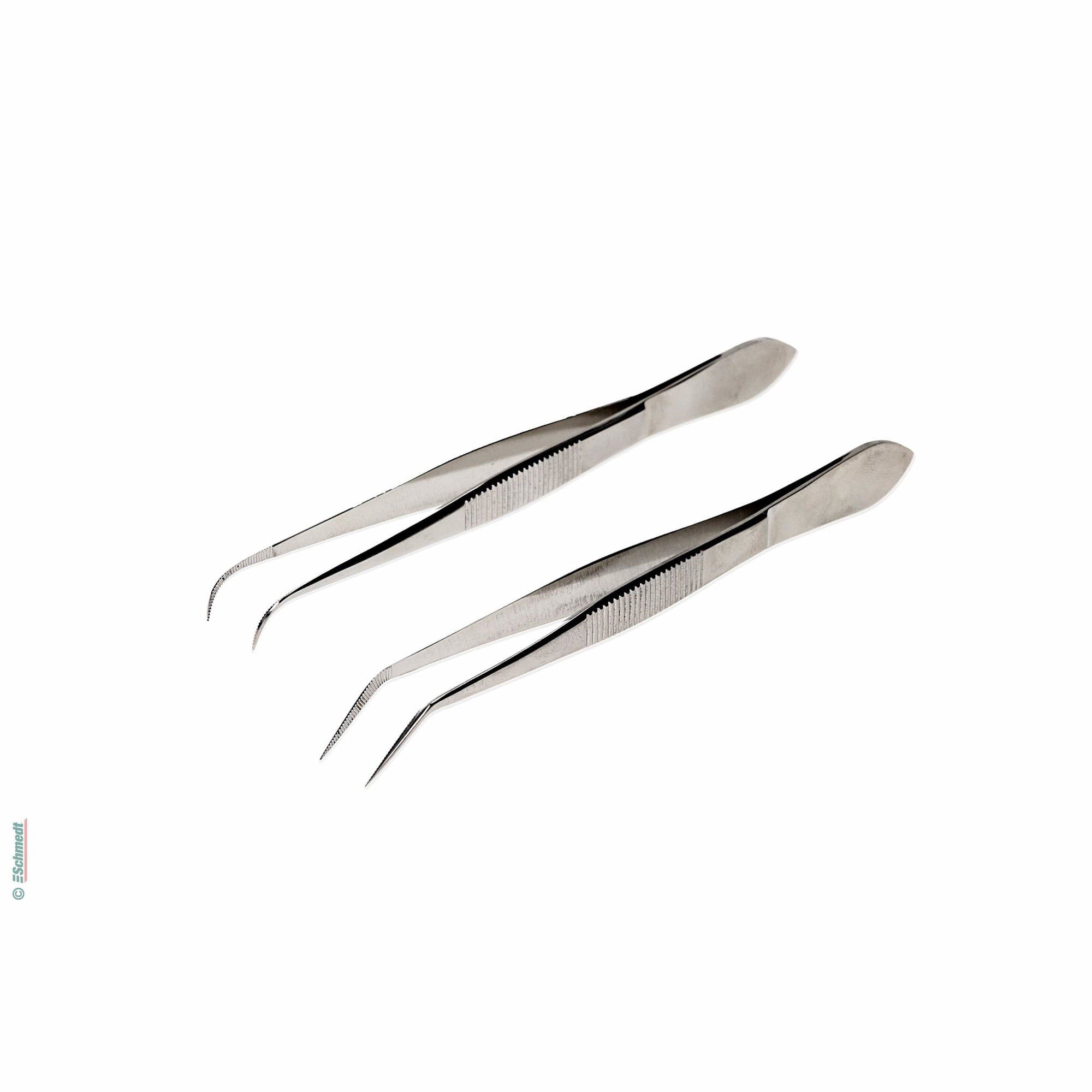 Pincette, pointue - d'acier 18/10 (acier nickel-chrome) - pour compléments et ajustements, maniement de petites pièces...
