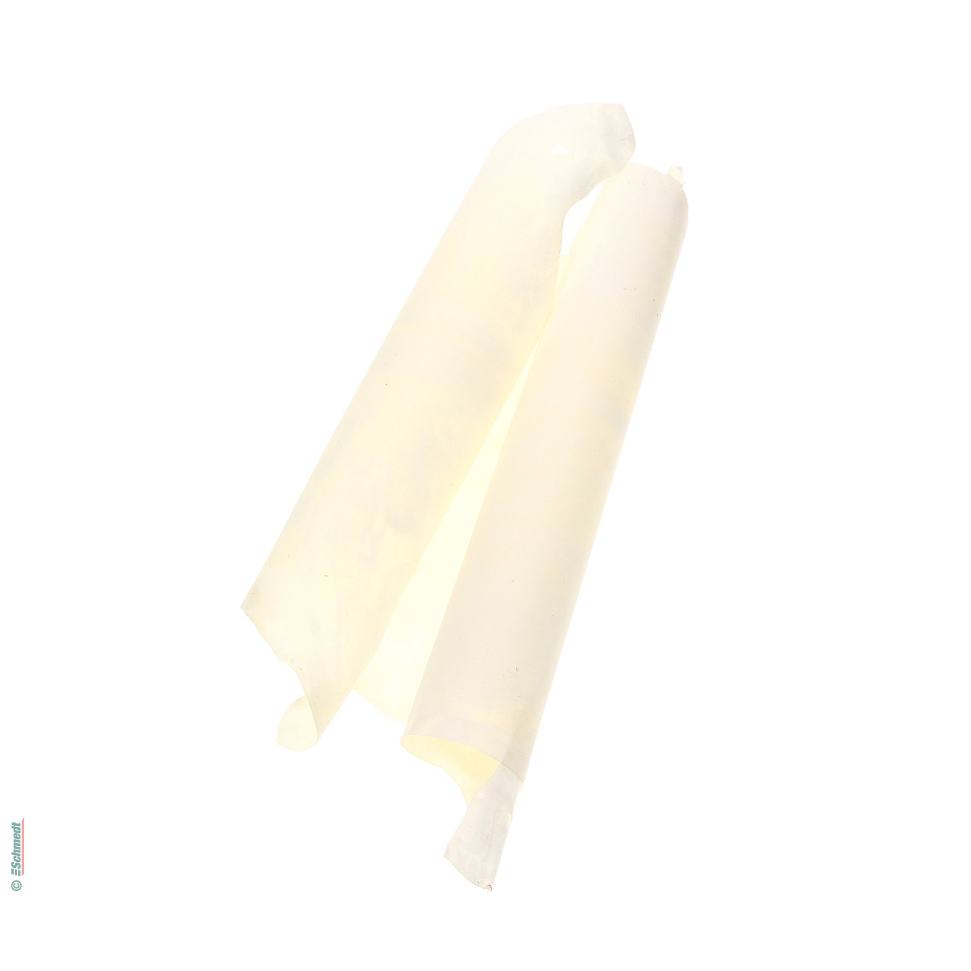Goatling parchment - white - Thickness: approx. 0.2 - 0.3 mm - Unpolished goatling parchment with an average skin size of approx. 0.3 m² for... - image-2