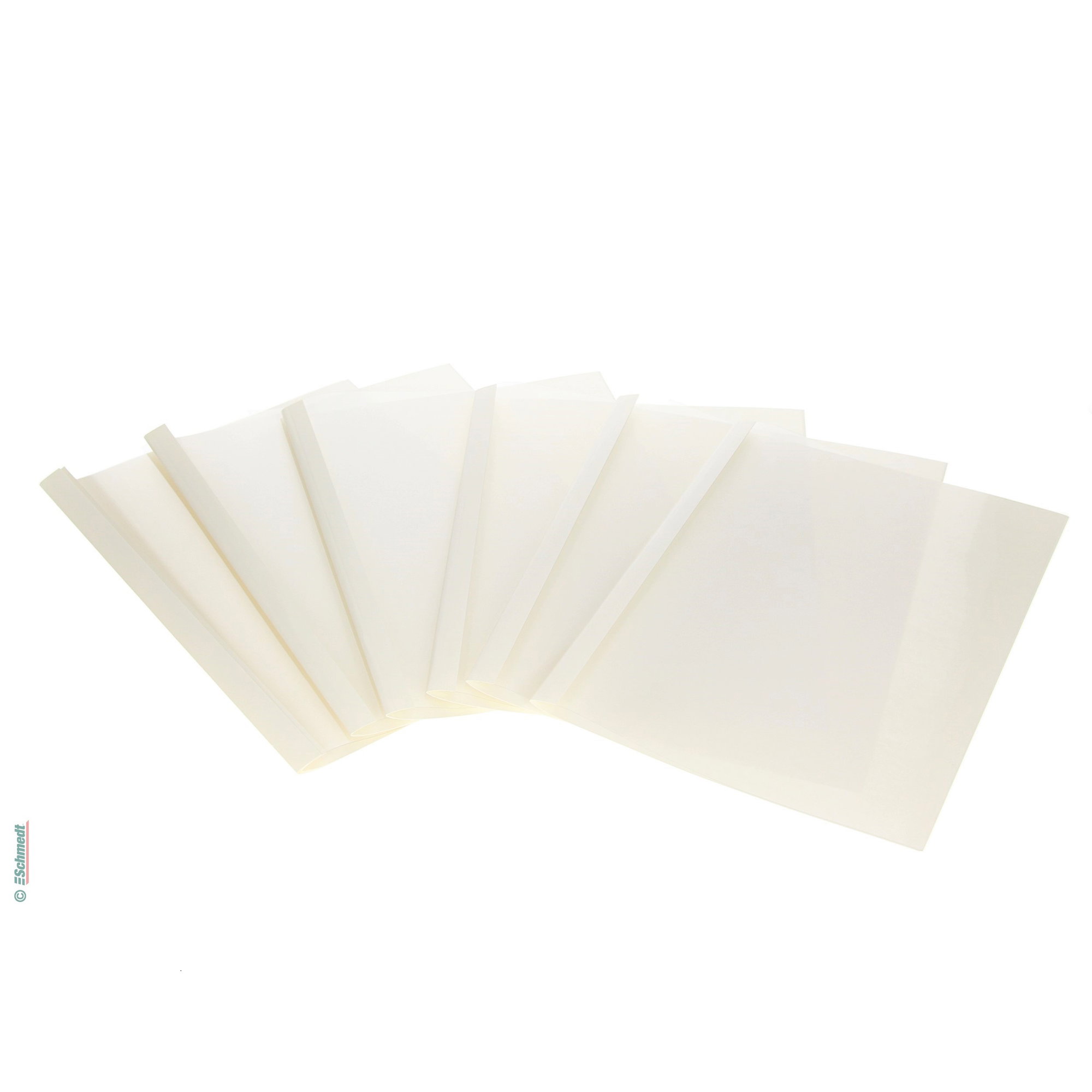 Thermo-Bindemappen - für DIN A4 - 210 x 297 mm - zum Binden von Bilanzen, Angeboten, Preislisten, Dokumentationen etc. in einem Thermo-Binde... - Bild-1