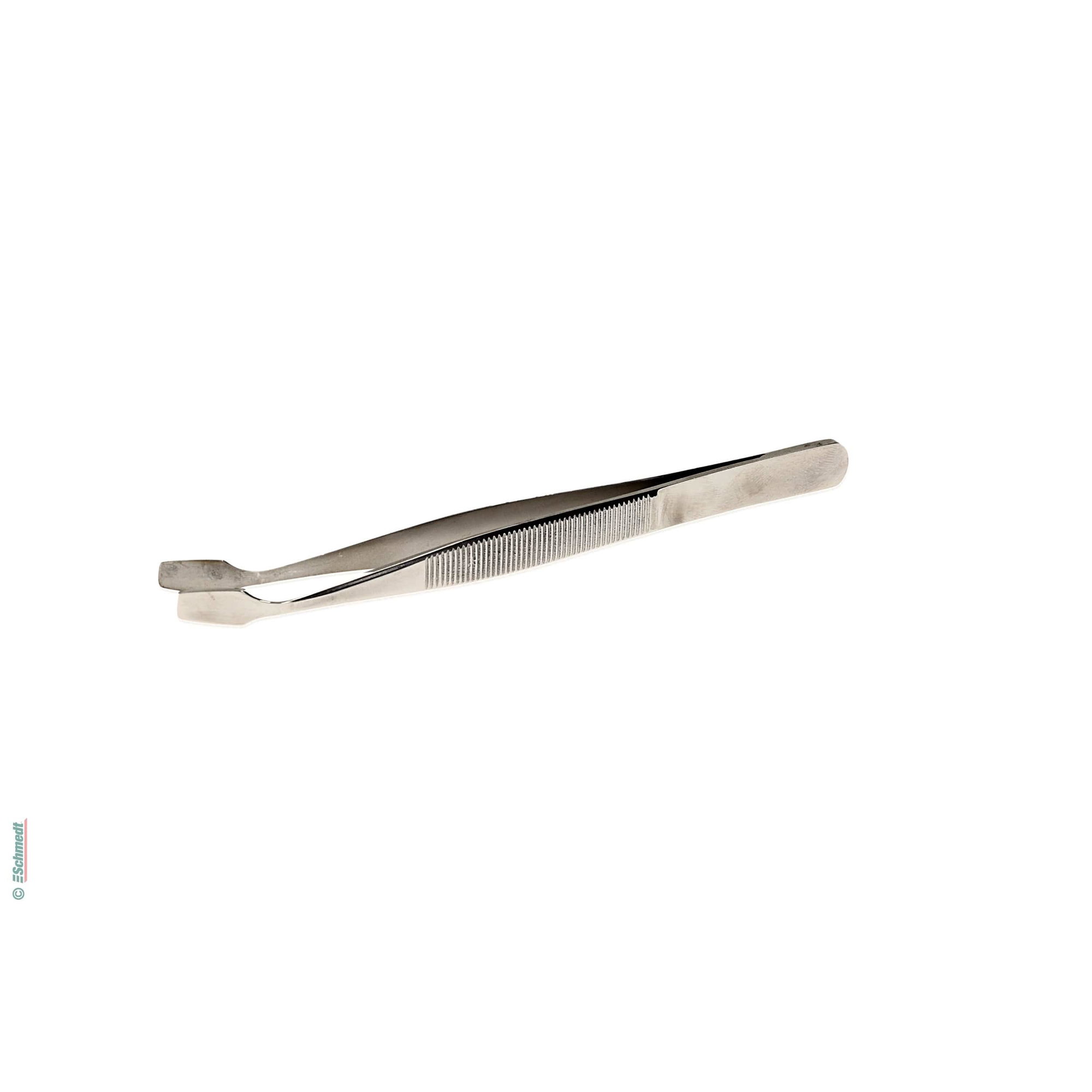 Pinzette für Deckgläser - Spitze 6 mm breit, Gesamtlänge: 105 mm - für Arbeiten am Mikroskop...