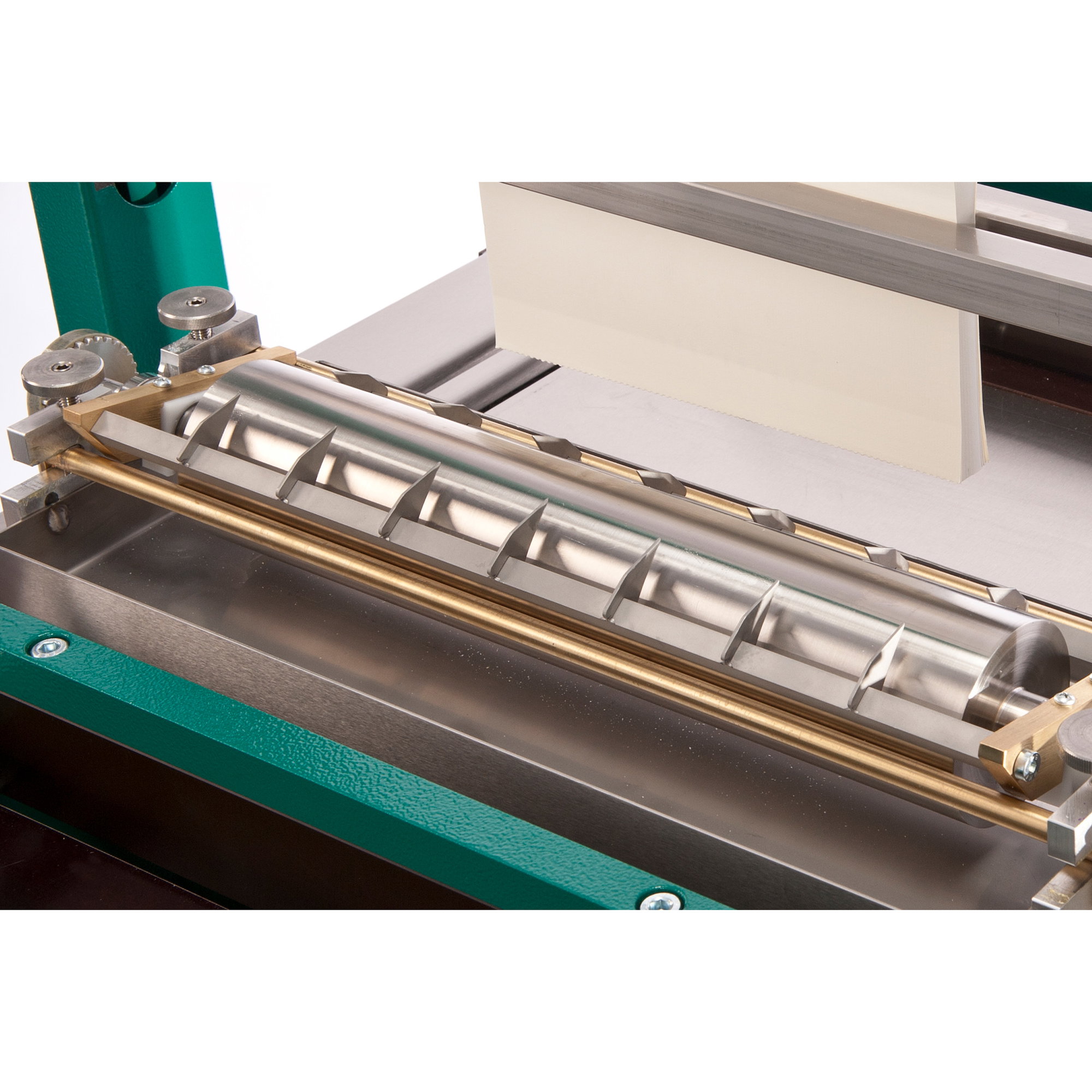 PräColl | Fanbinder - With built-in gluing machine and rounding blocks - Applications: hardcover books with flat and rounded backs, library ... - image-3