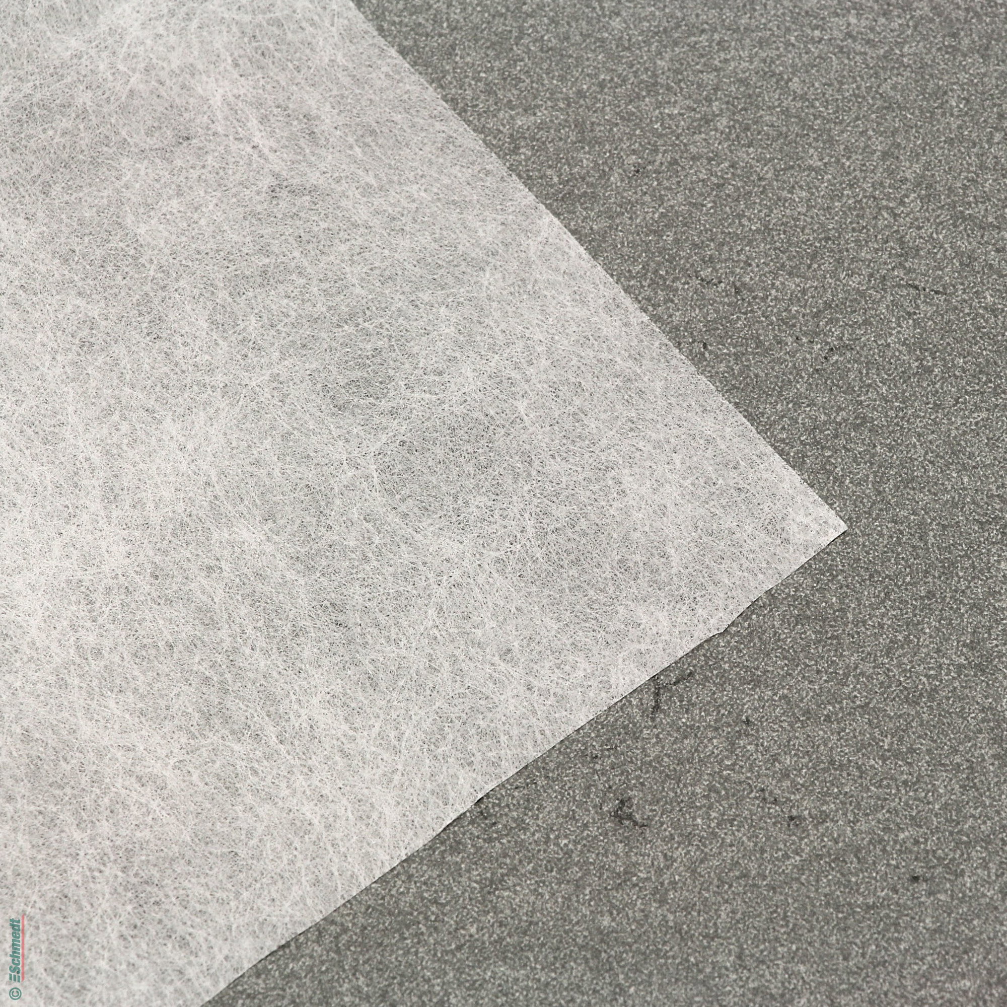 Hollytex intissé Type 3257 - 34 g/m² - blanc - Intissé de 100 % de polyester utilisé sûrtout dans la restauration de papier, Approprié comme...
